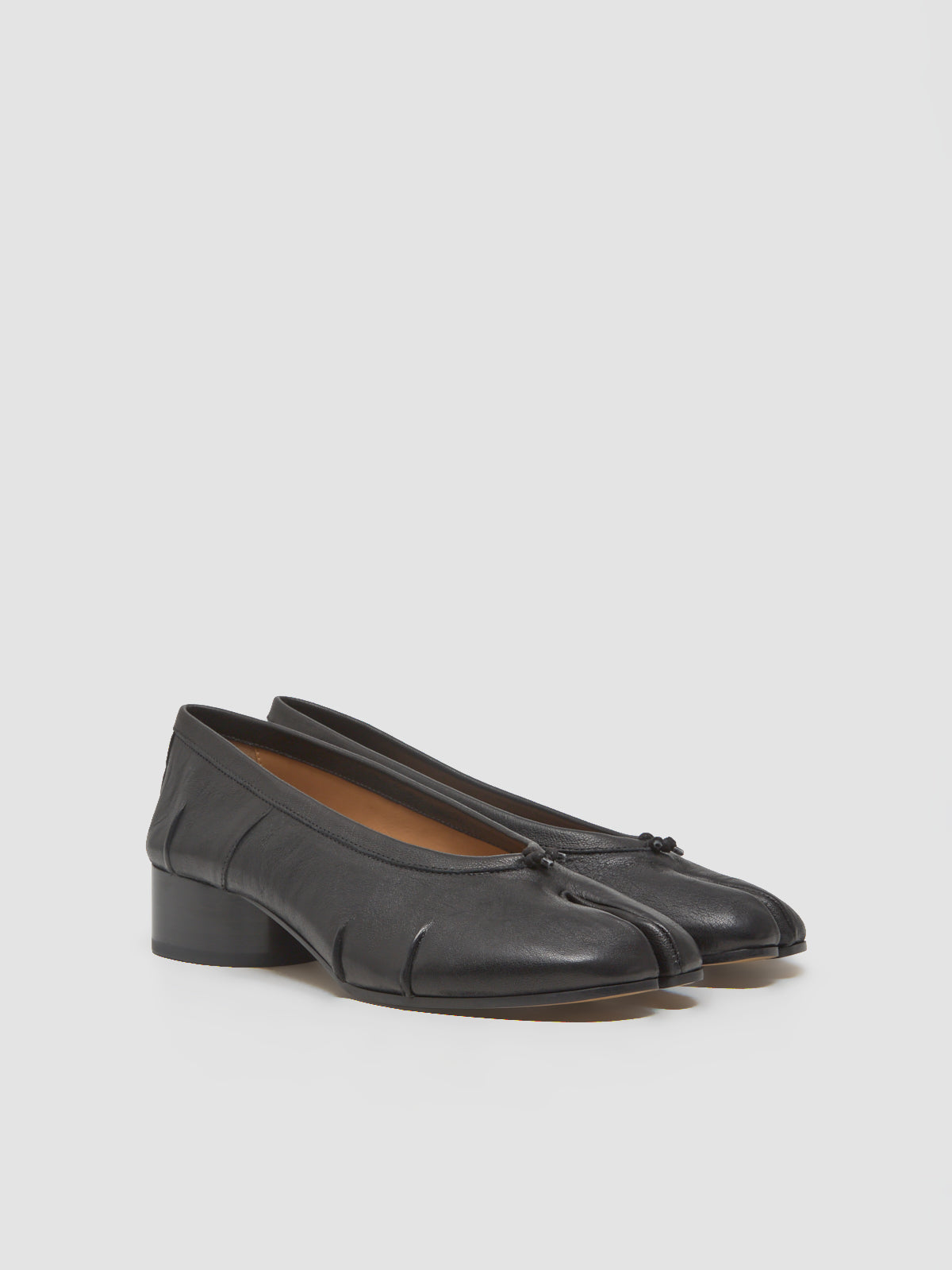 Tabi New Ballerina Heels in Black