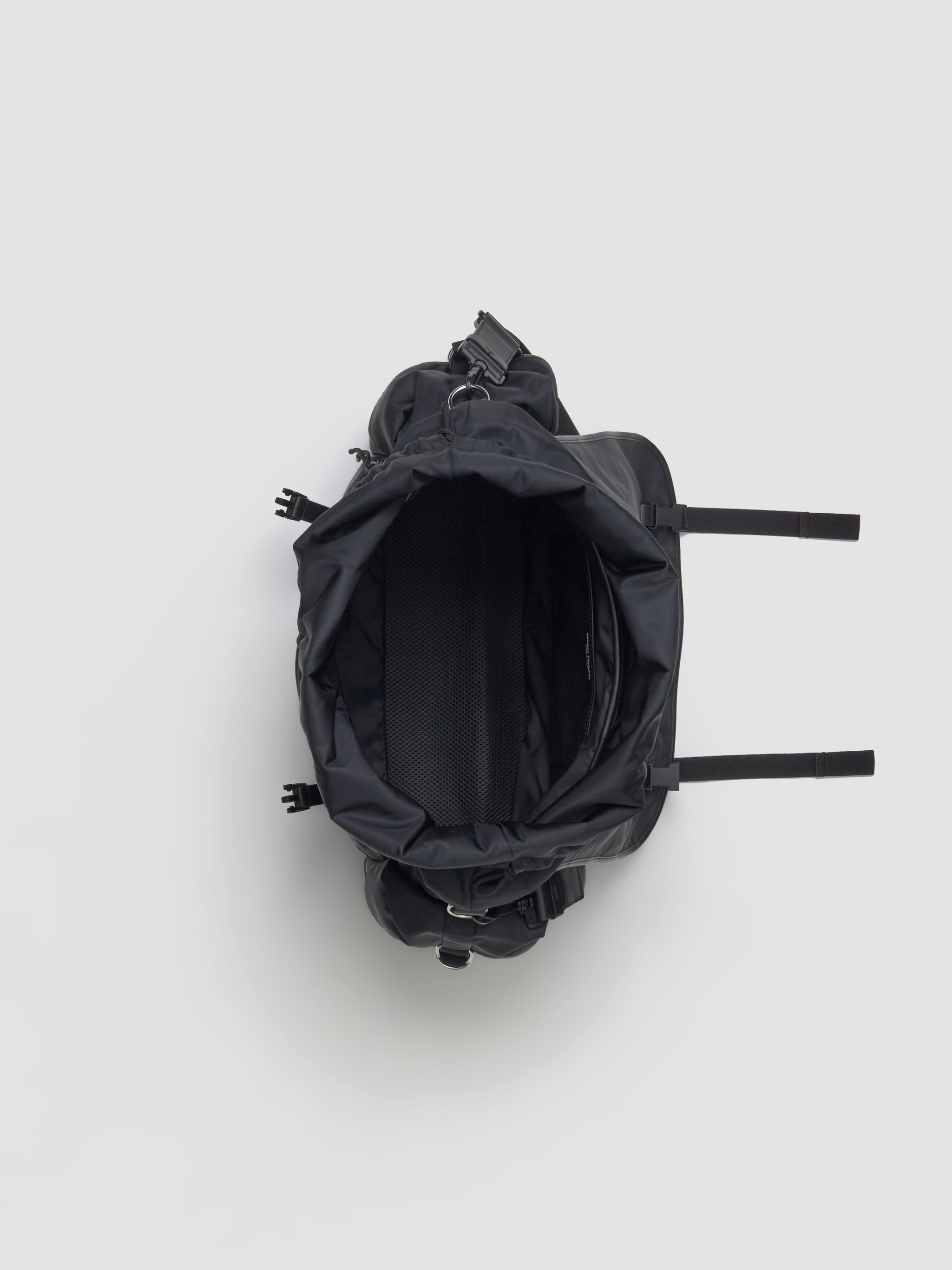 High-Tech Messenger Bag in Black