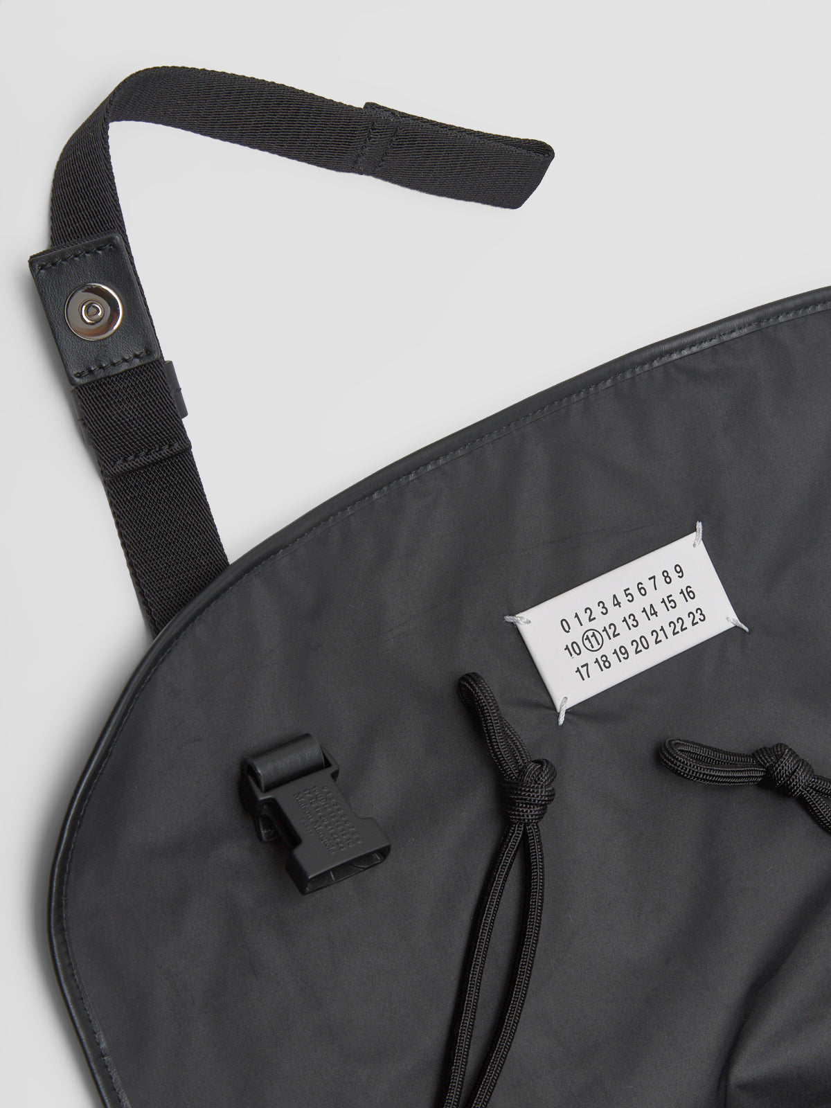 High-Tech Messenger Bag in Black