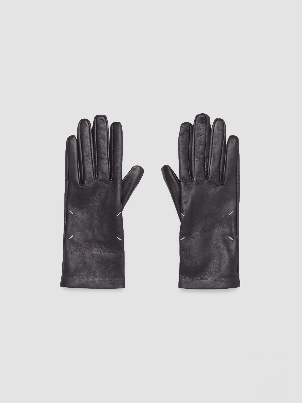 Leather Gloves in Black