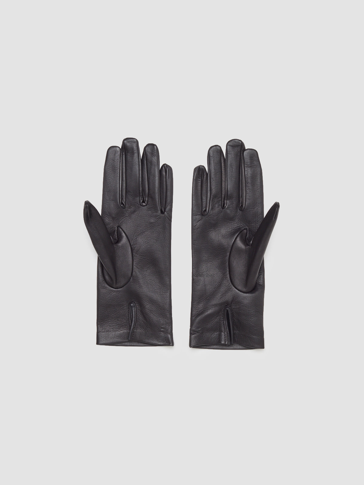 Leather Gloves in Black