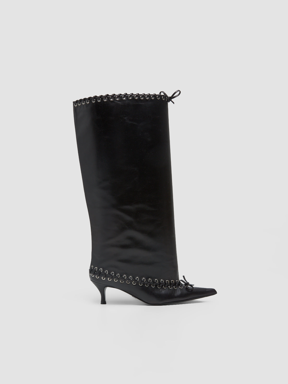 Level Boot Knee High in Black