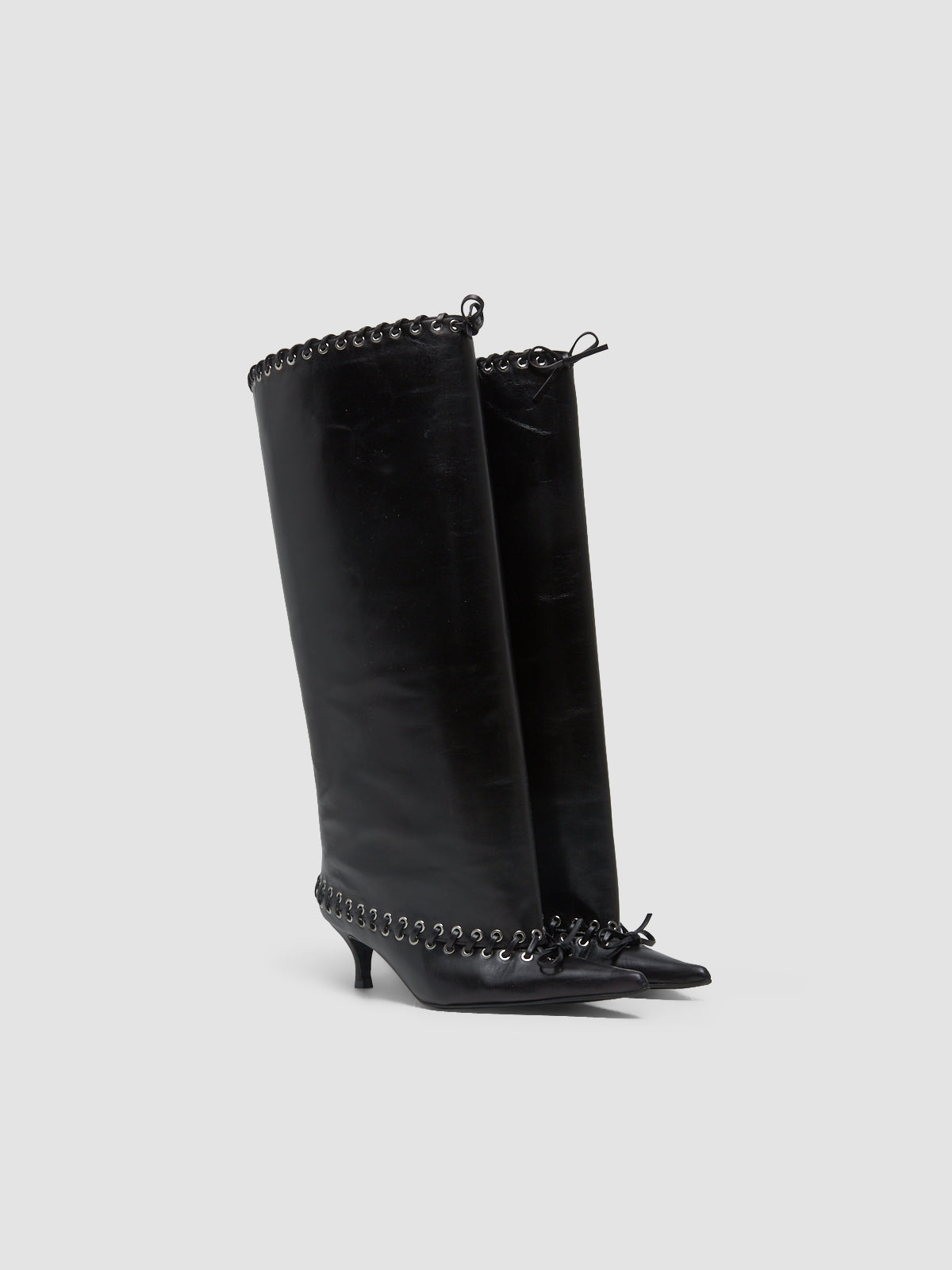 Level Boot Knee High in Black