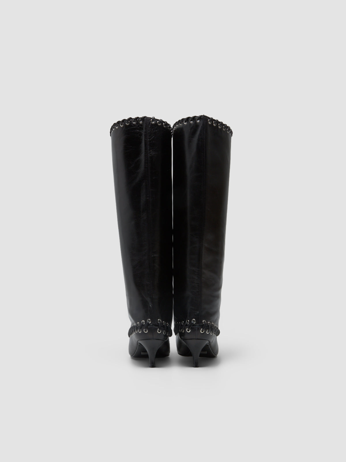 Level Boot Knee High in Black