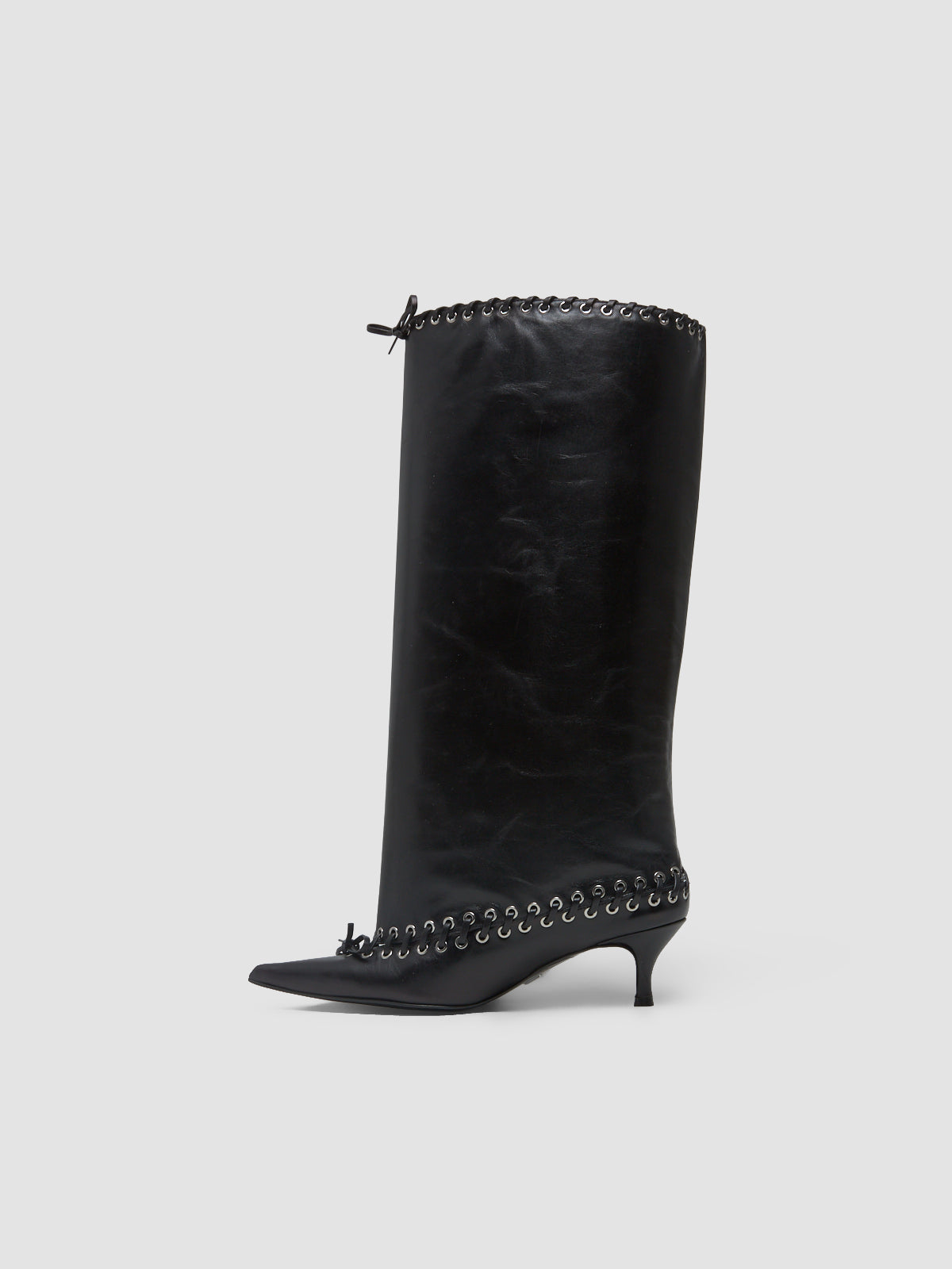 Level Boot Knee High in Black
