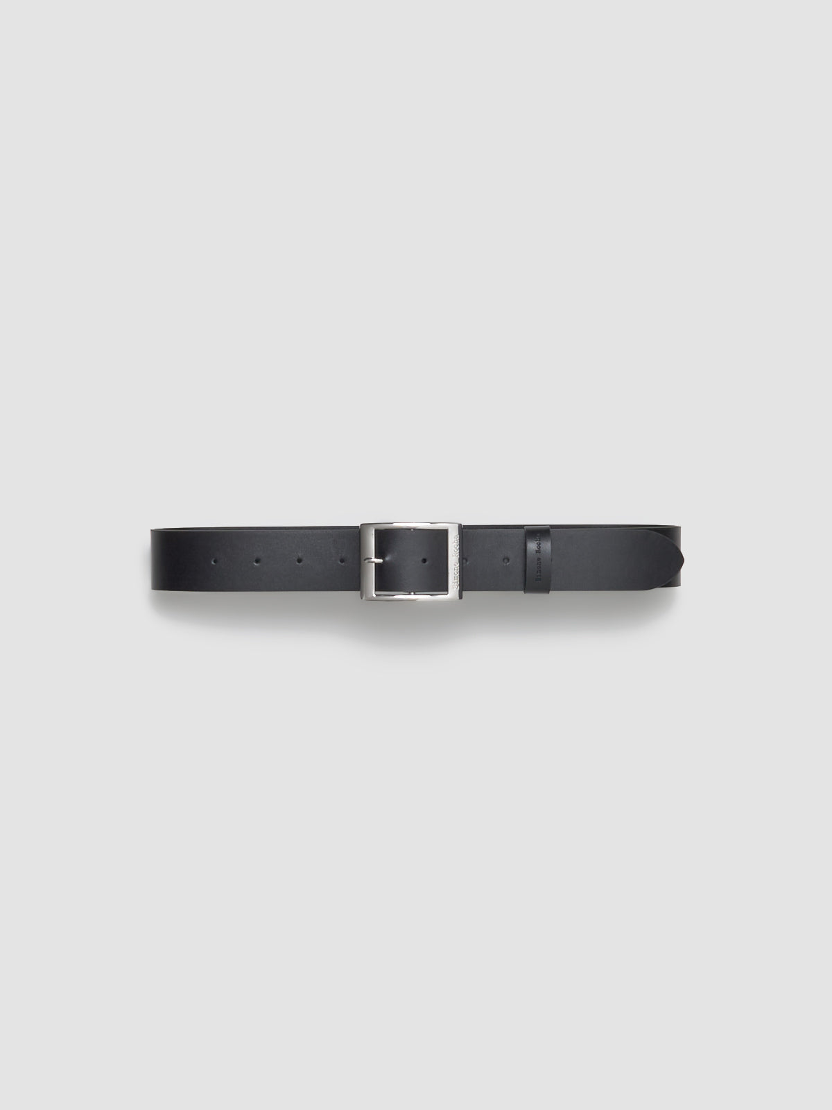 Leather Belt in Black