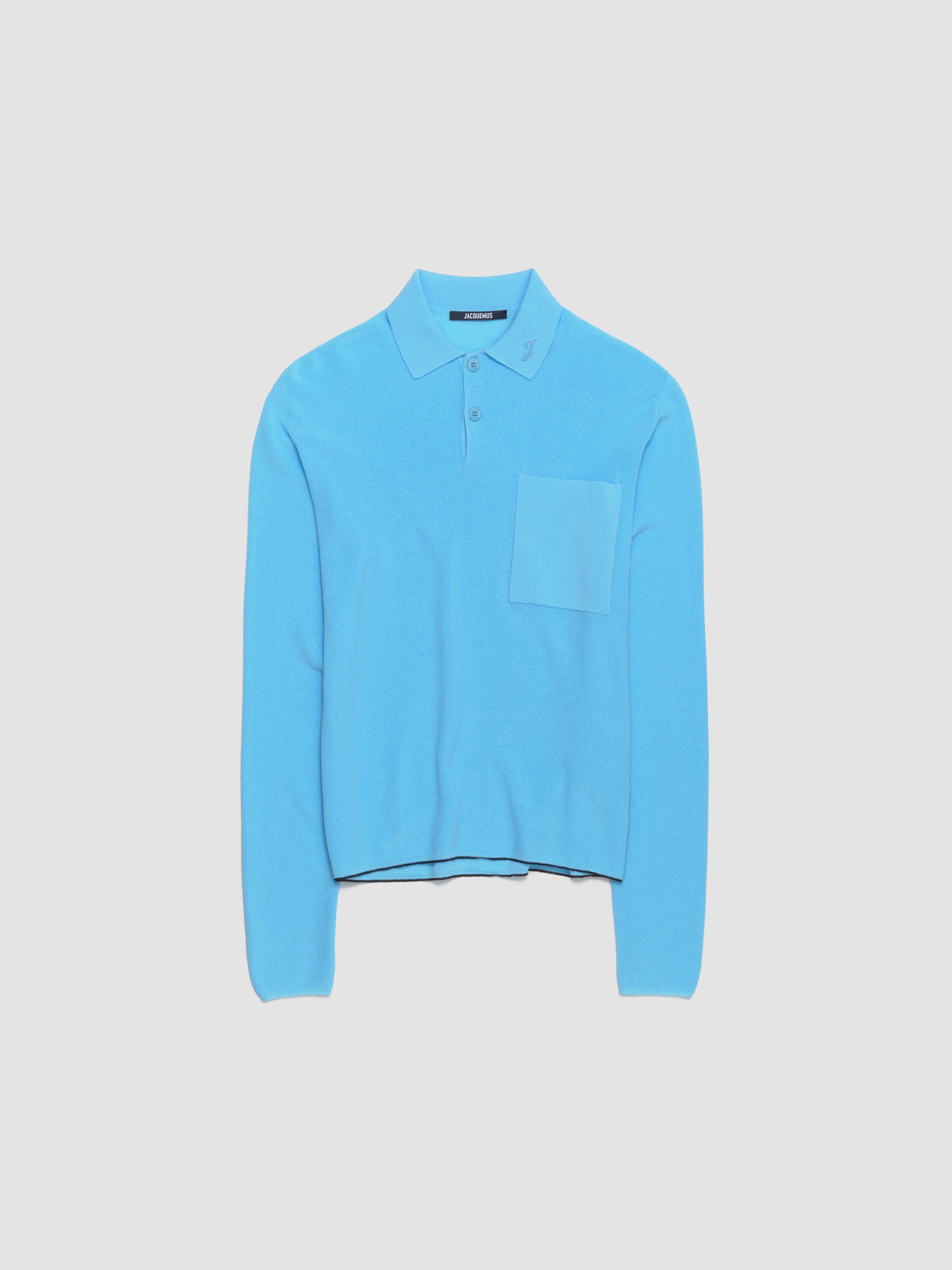 Le Polo Tricot  in Blue