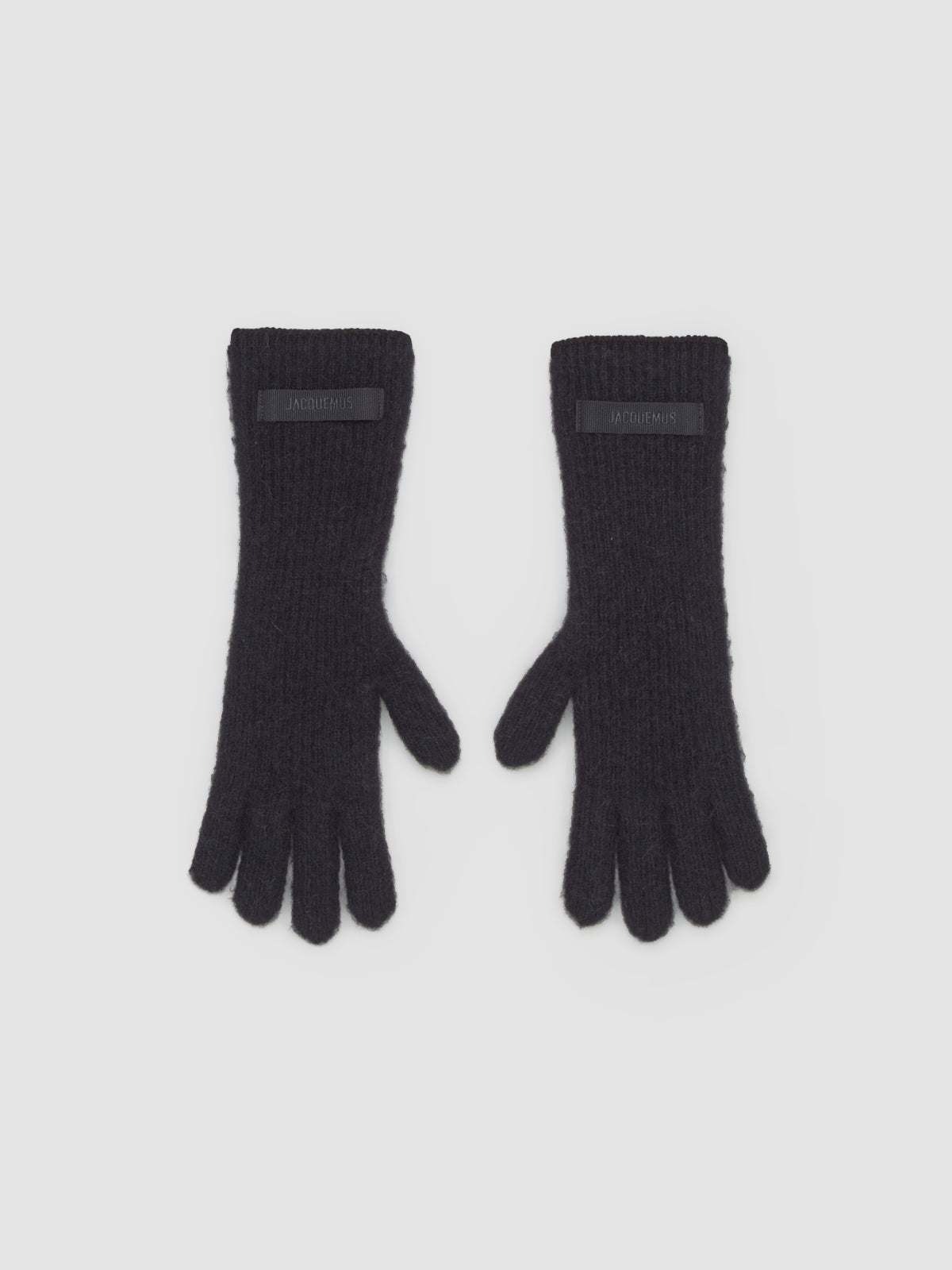 Les Gants Gros Grain in Black
