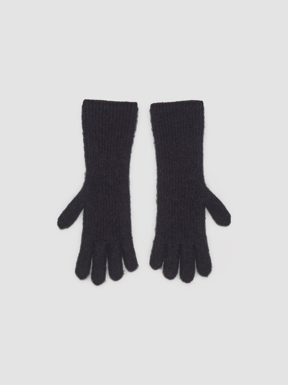 Les Gants Gros Grain in Black