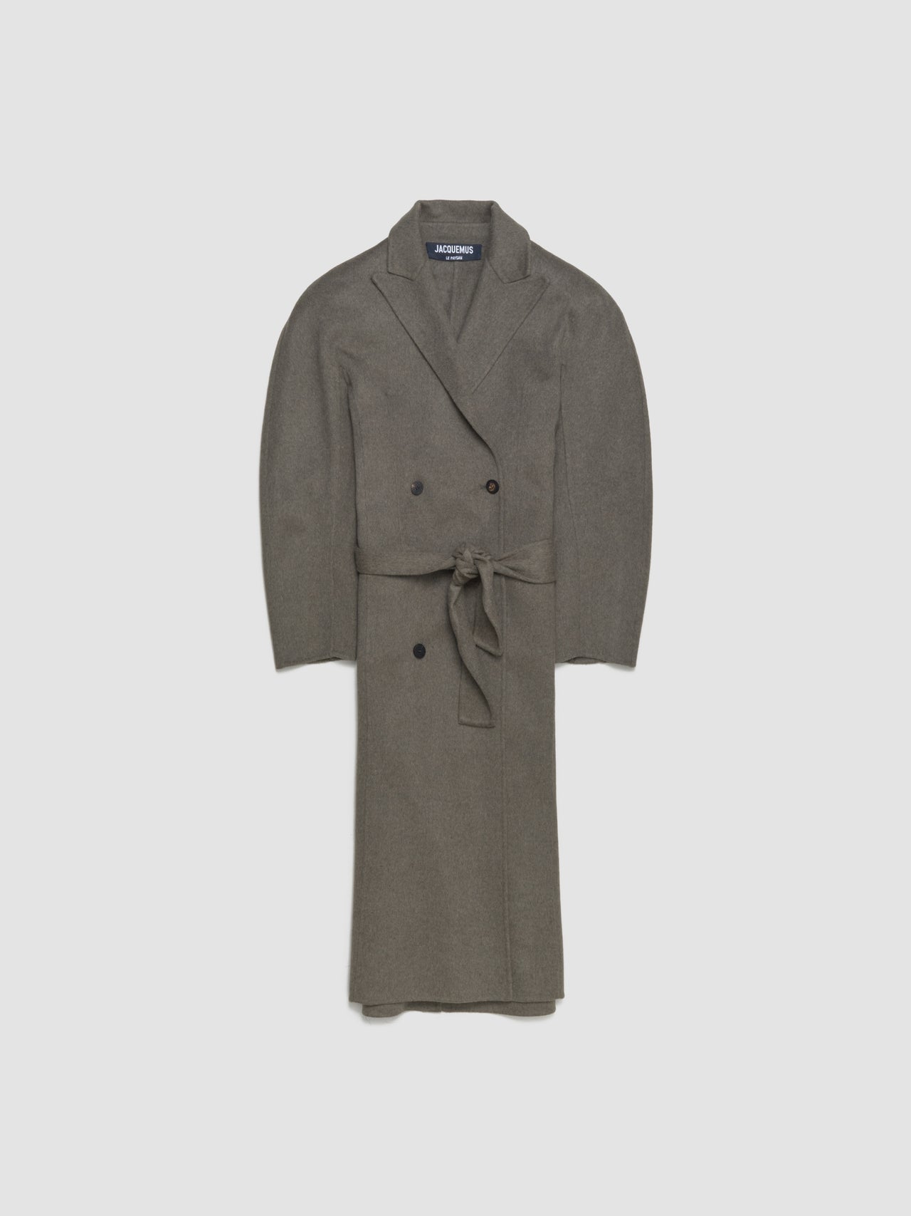 Le Manteau D'Homme Curvio in Dark Grey
