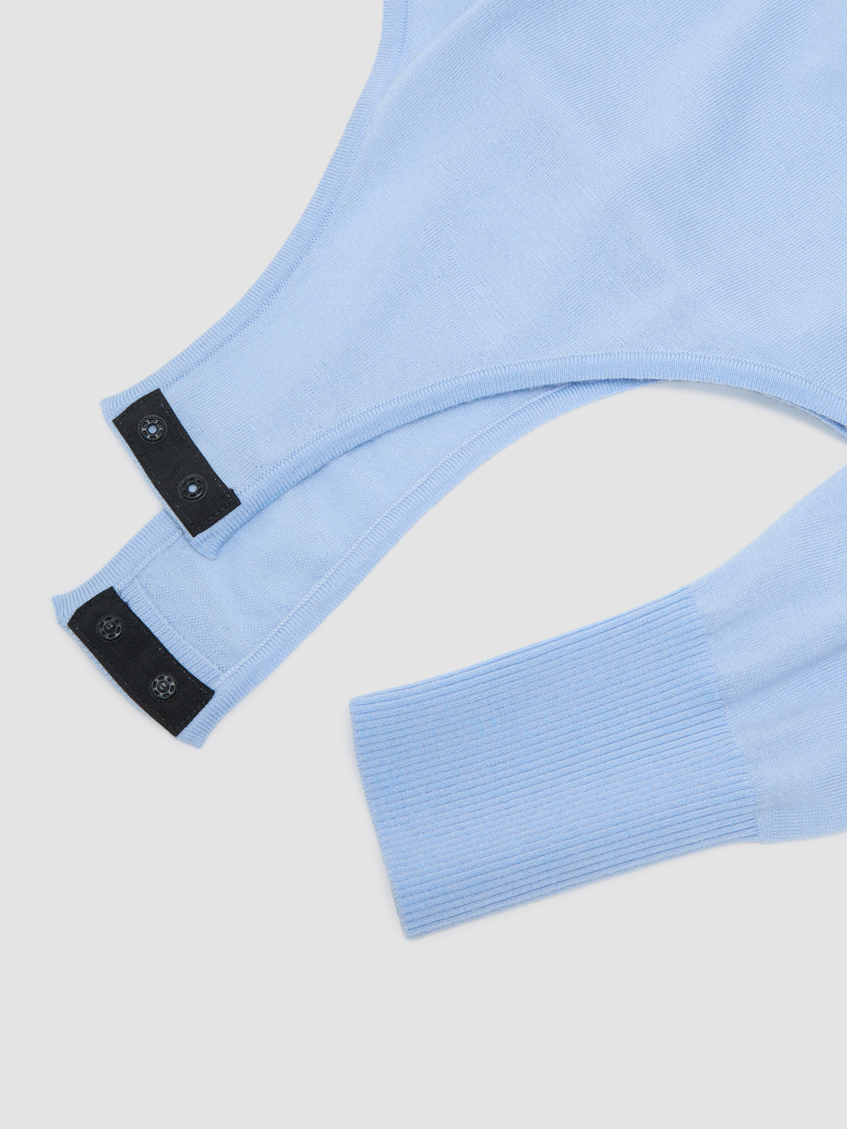 Le Body Tordu Merino in Blue
