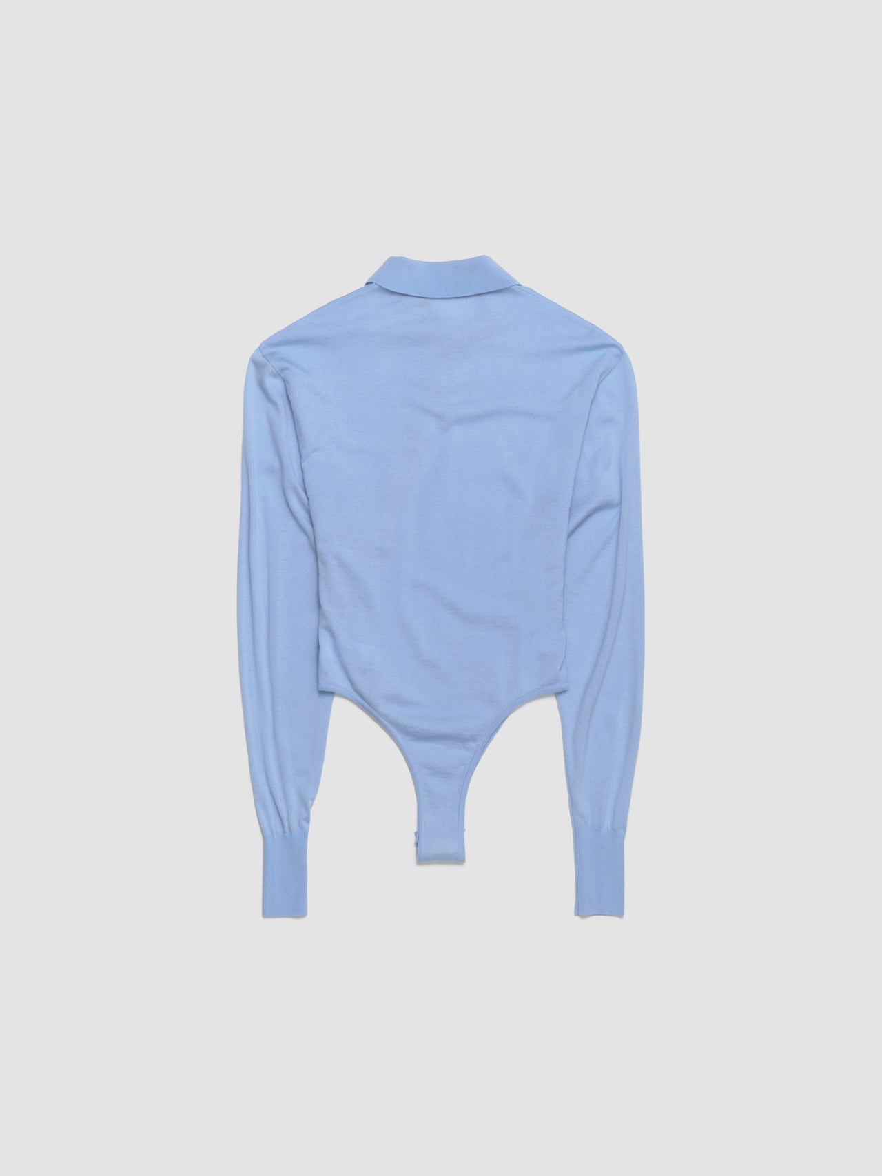 Le Body Tordu Merino in Blue