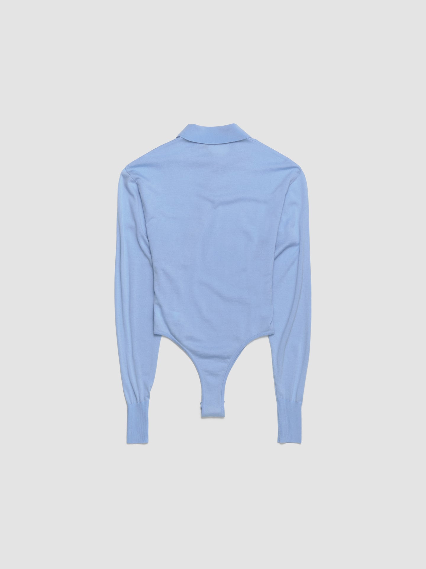 Le Body Tordu Merino in Blue
