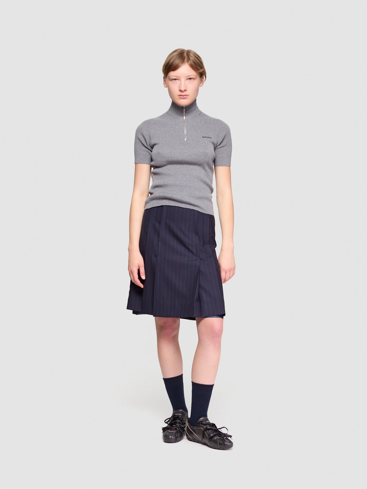 Midi Skirt in Blue