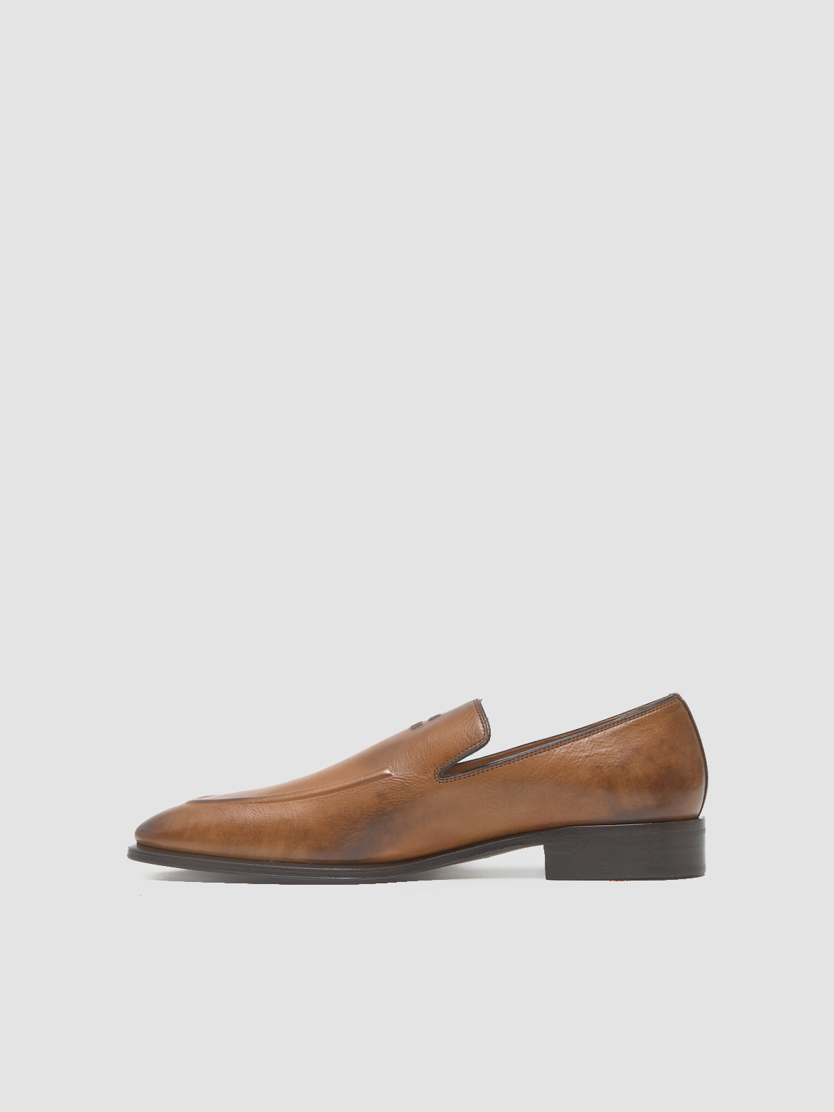 Leather Loafers in Cognac