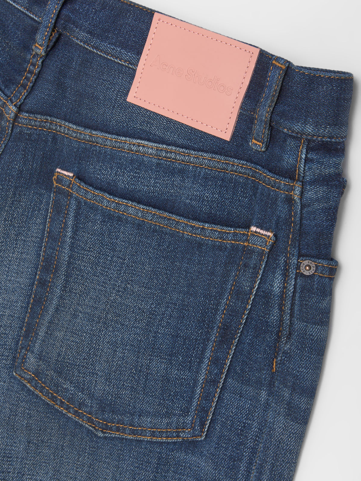 5-pocket Denim Jeans 2021M Yoyogi in Dark Blue
