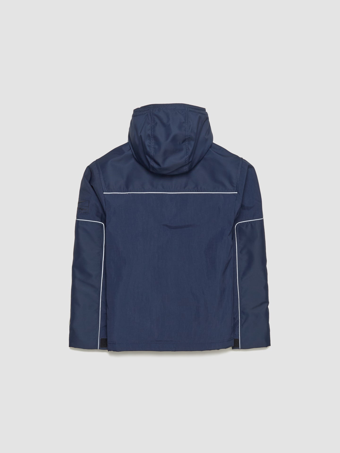 x Stüssy Hooded Utility Jacket in Obsidian