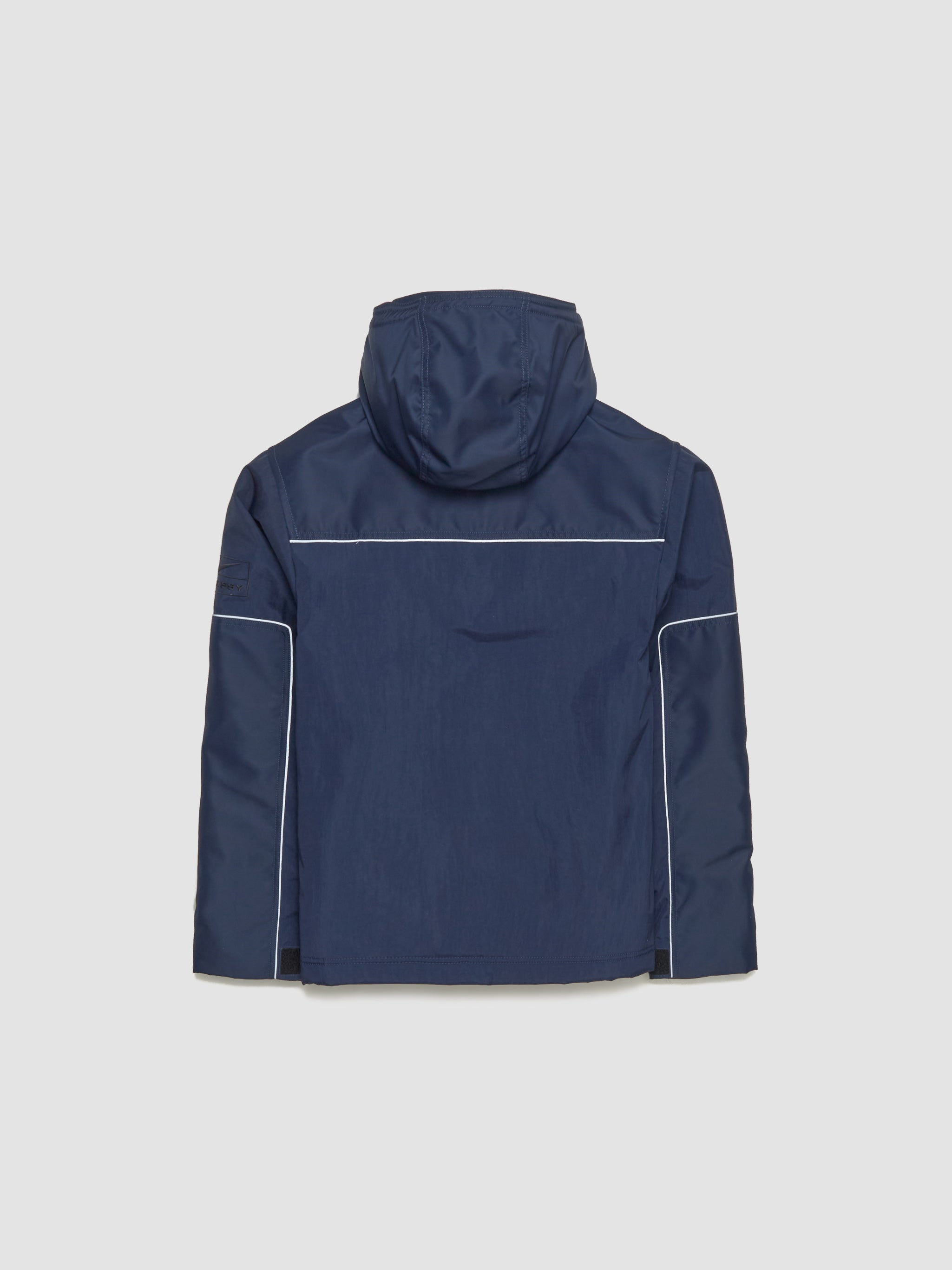 x Stüssy Hooded Utility Jacket in Obsidian