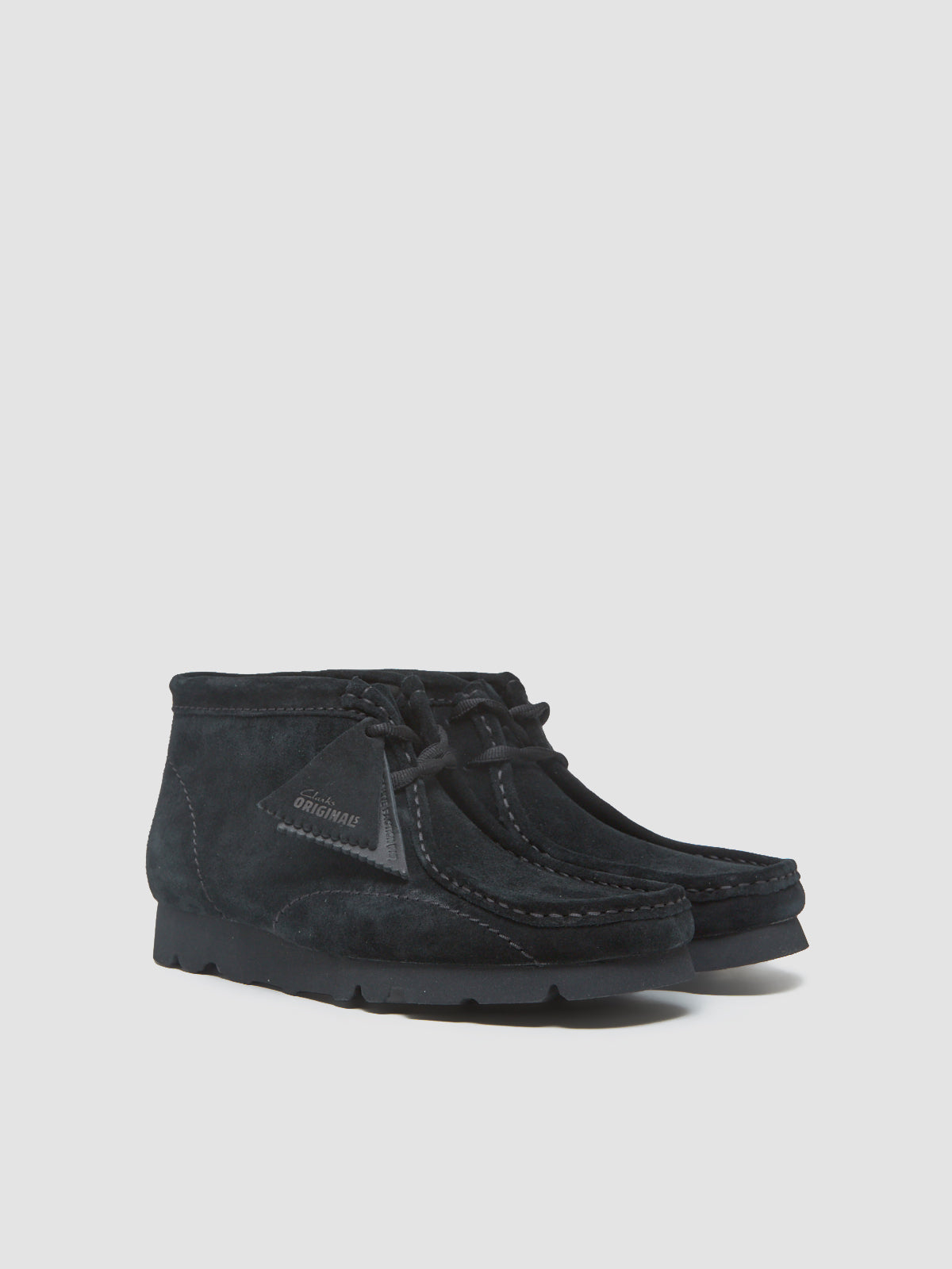 x PAF WallabeeBT Ankle Boots in Black & Suede