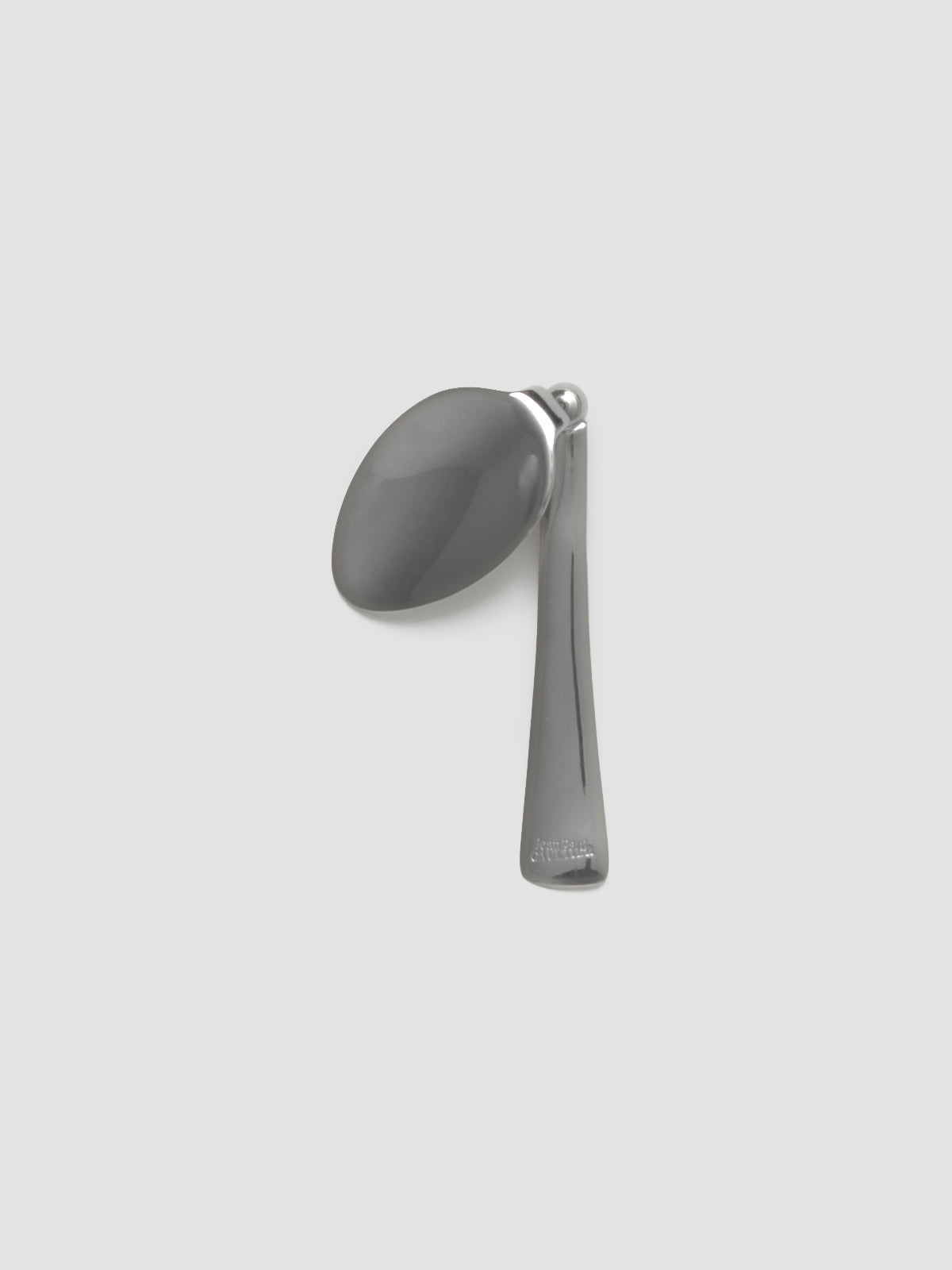 Cutlery Mono Earring in Silver