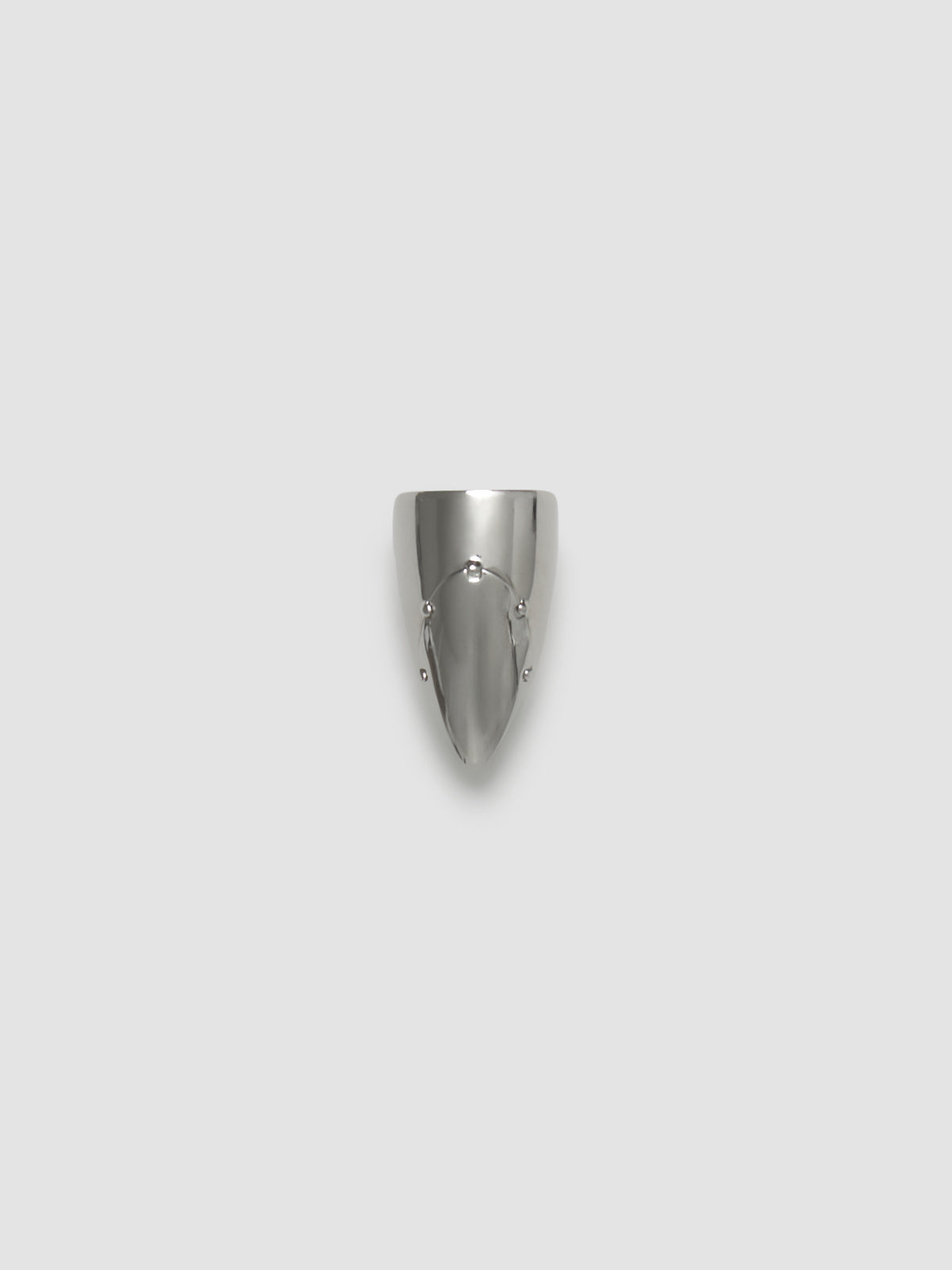 Nail Ring in Silver