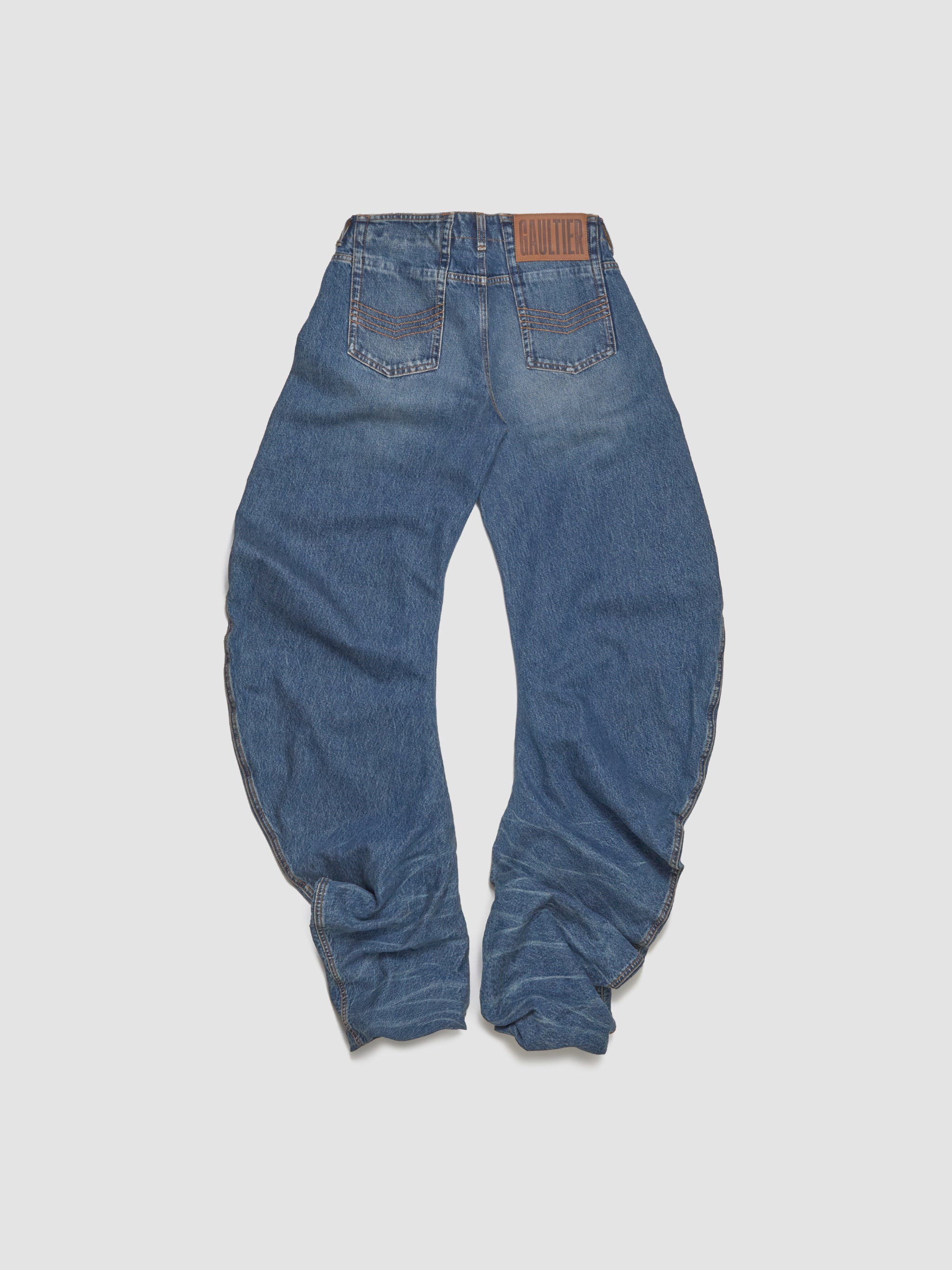 Oversize Fit Jeans in Vintage Blue