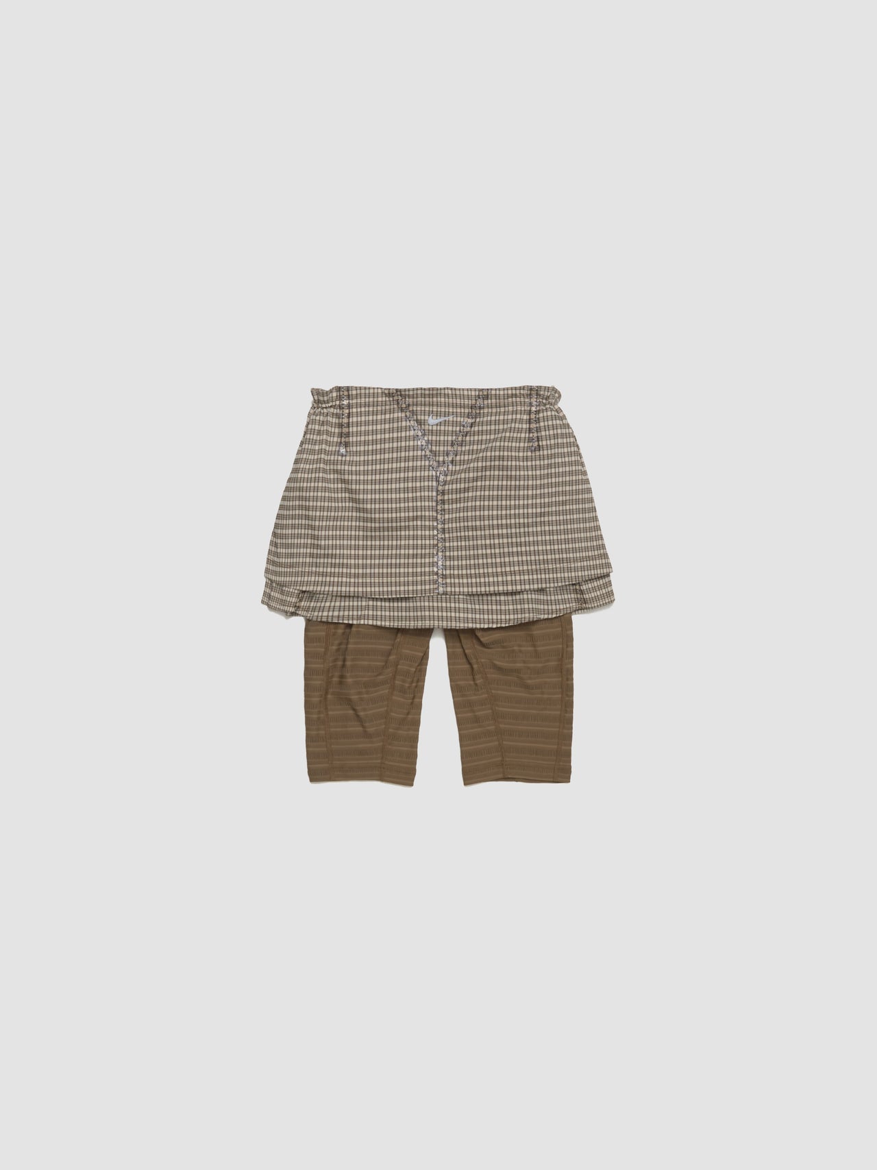 x KNWLS Joan Skirt in Yukon Brown & Rattan