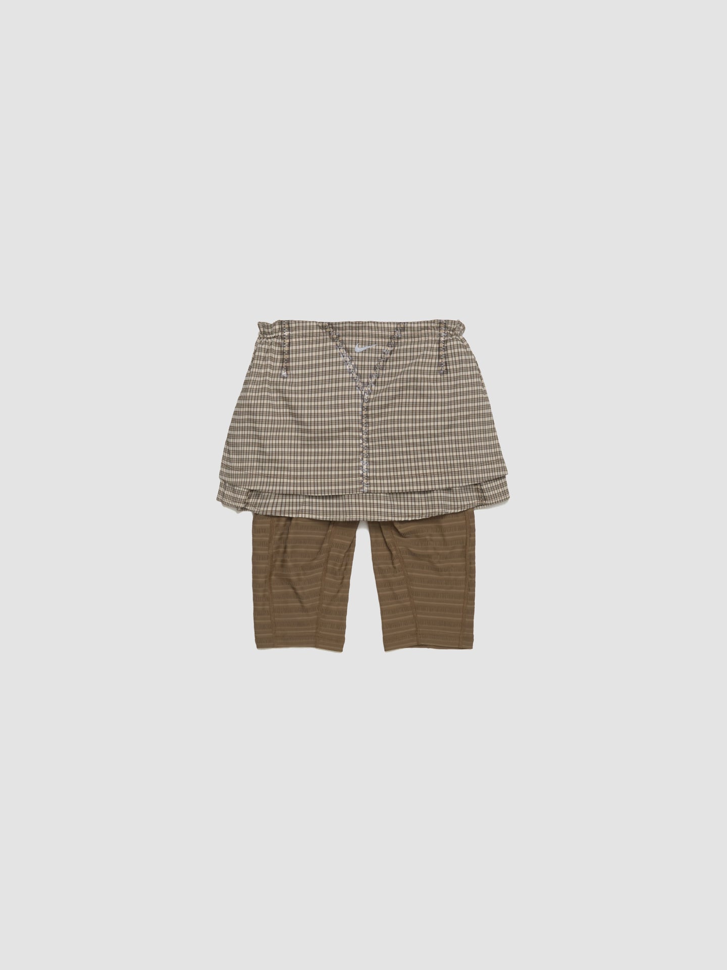 x KNWLS Joan Skirt in Yukon Brown & Rattan