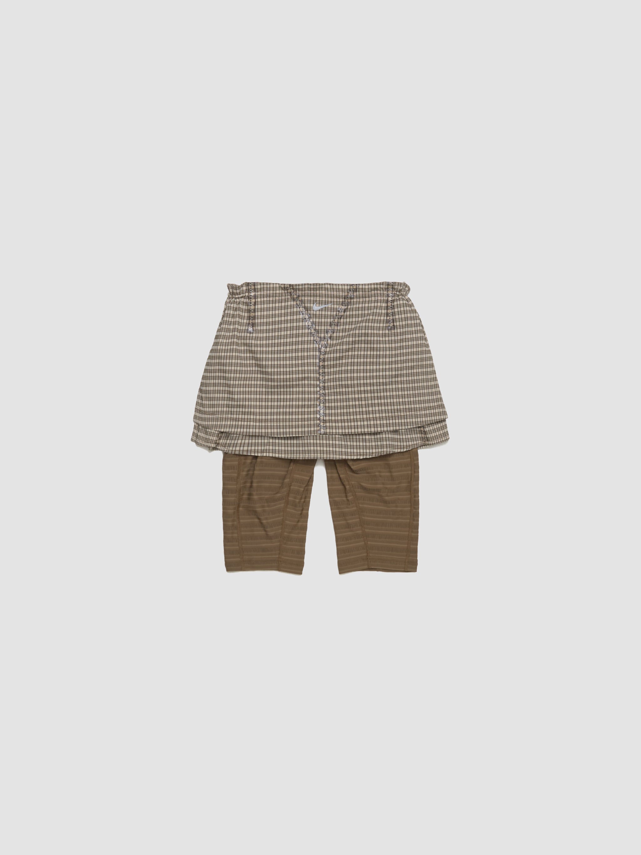 x KNWLS Joan Skirt in Yukon Brown & Rattan