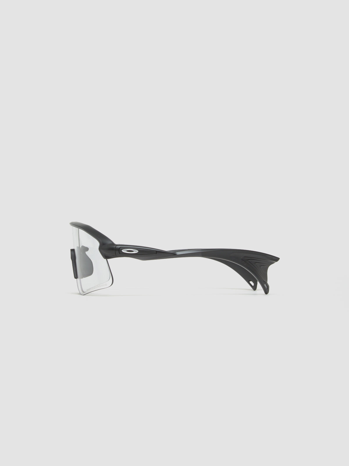 x Satisfy Stunt Devil in Matte Black with Clear Lenses