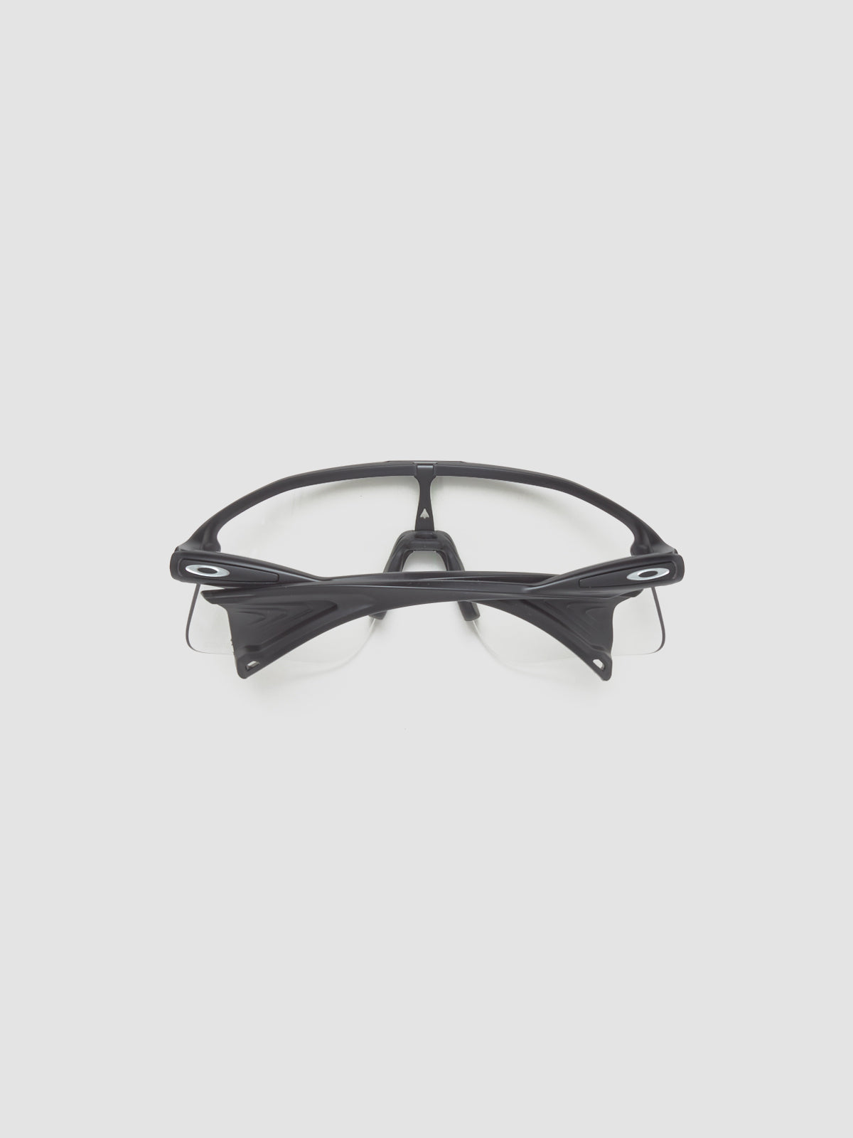 x Satisfy Stunt Devil in Matte Black with Clear Lenses