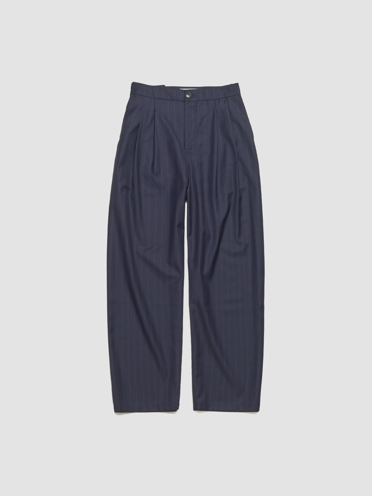 Piero Pants in Navy Double Pinstripe