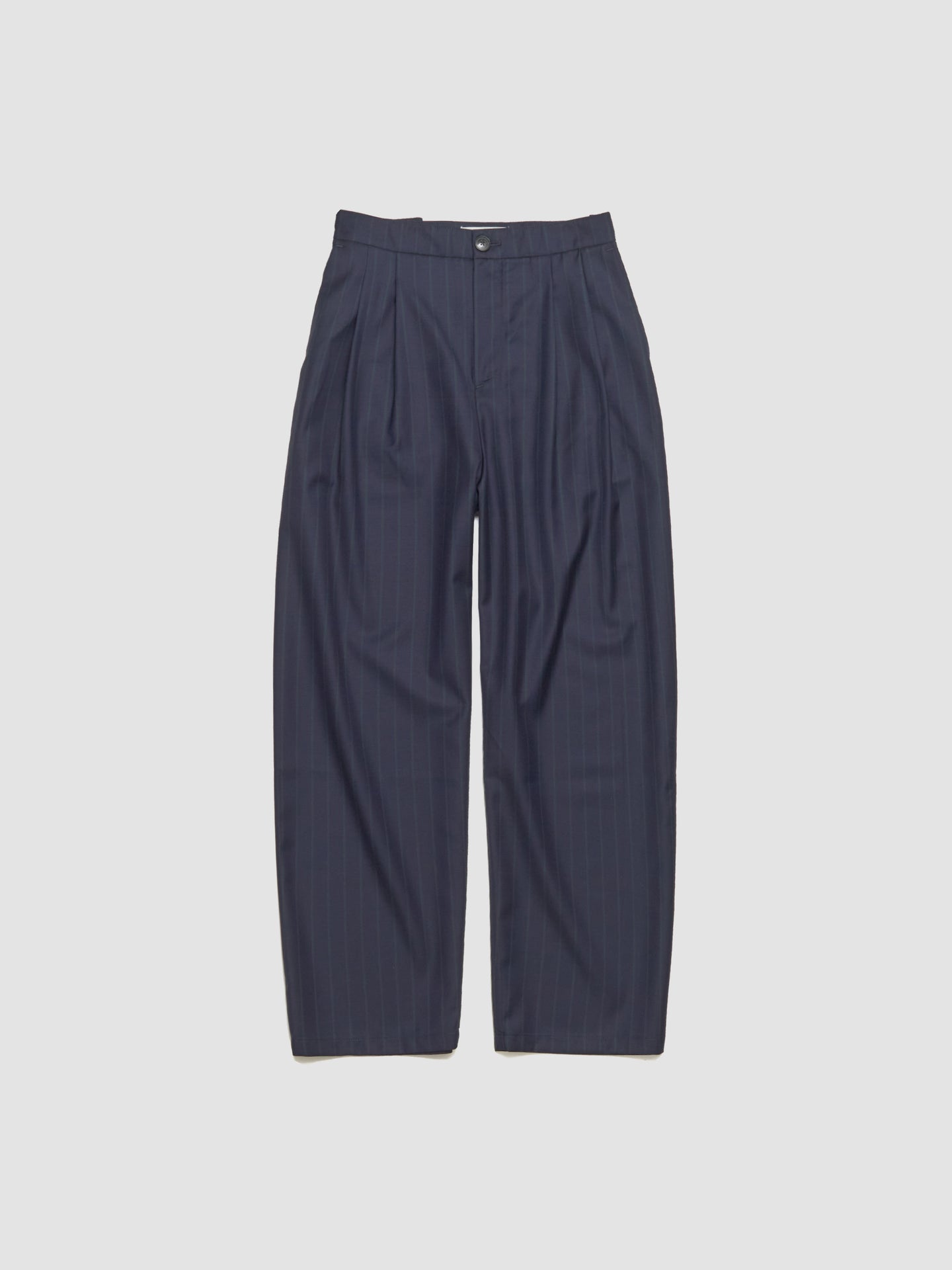 Piero Pants in Navy Double Pinstripe