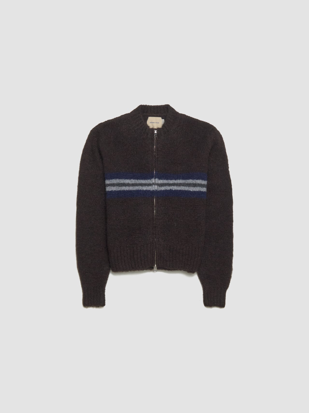 Women's Penalti Zipped Cardigan in Brown