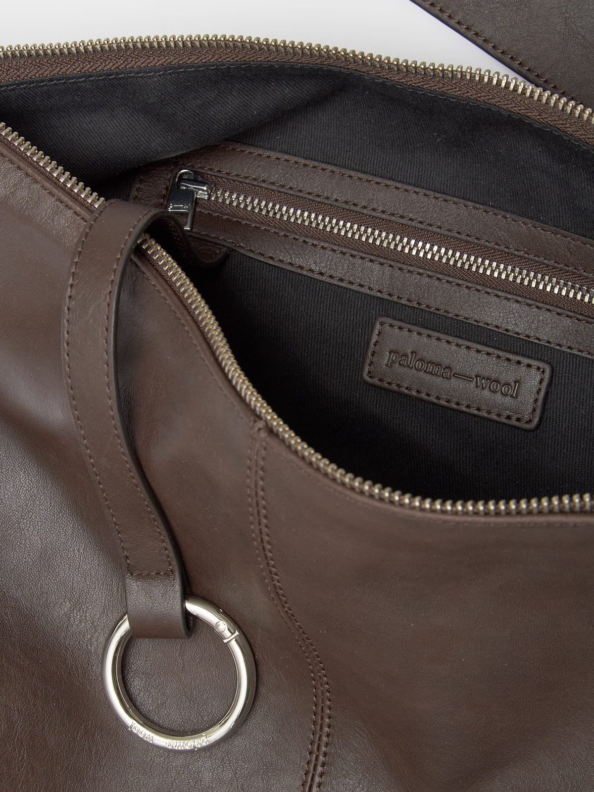 Big Dry Shoulder Bag in Brown