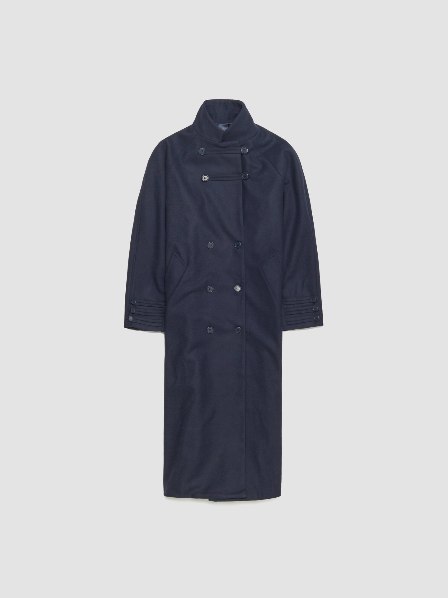 Debo Coat in Navy
