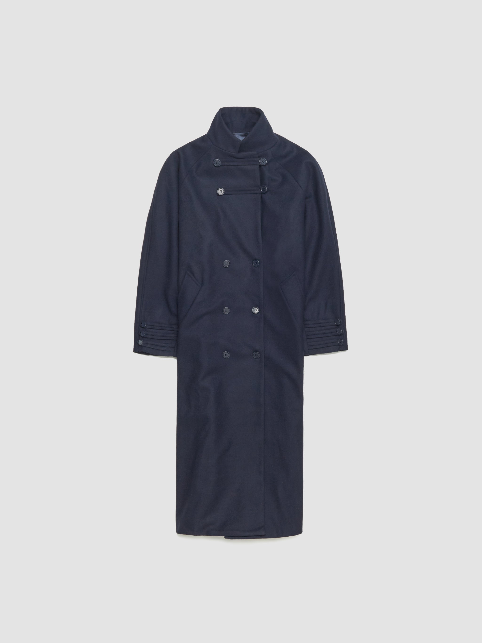 Debo Coat in Navy