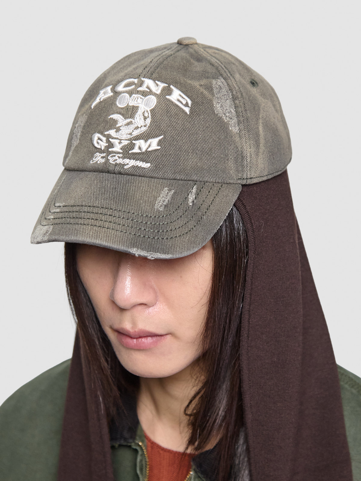 Baseball Cap in Asphalt Grey