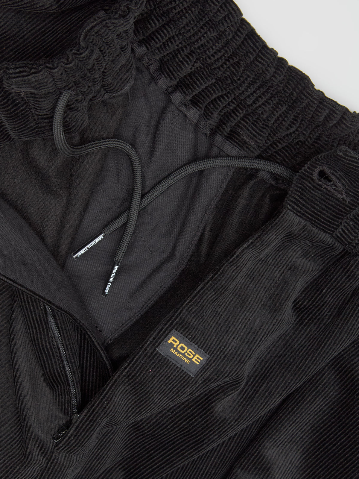 Extreme Wide Leg Tailored Trousers in Black