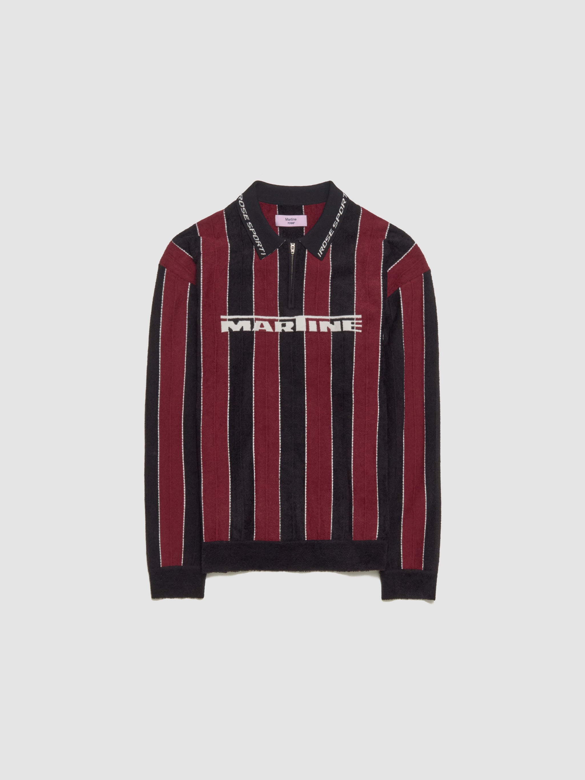 Sporty Logo Polo in Black