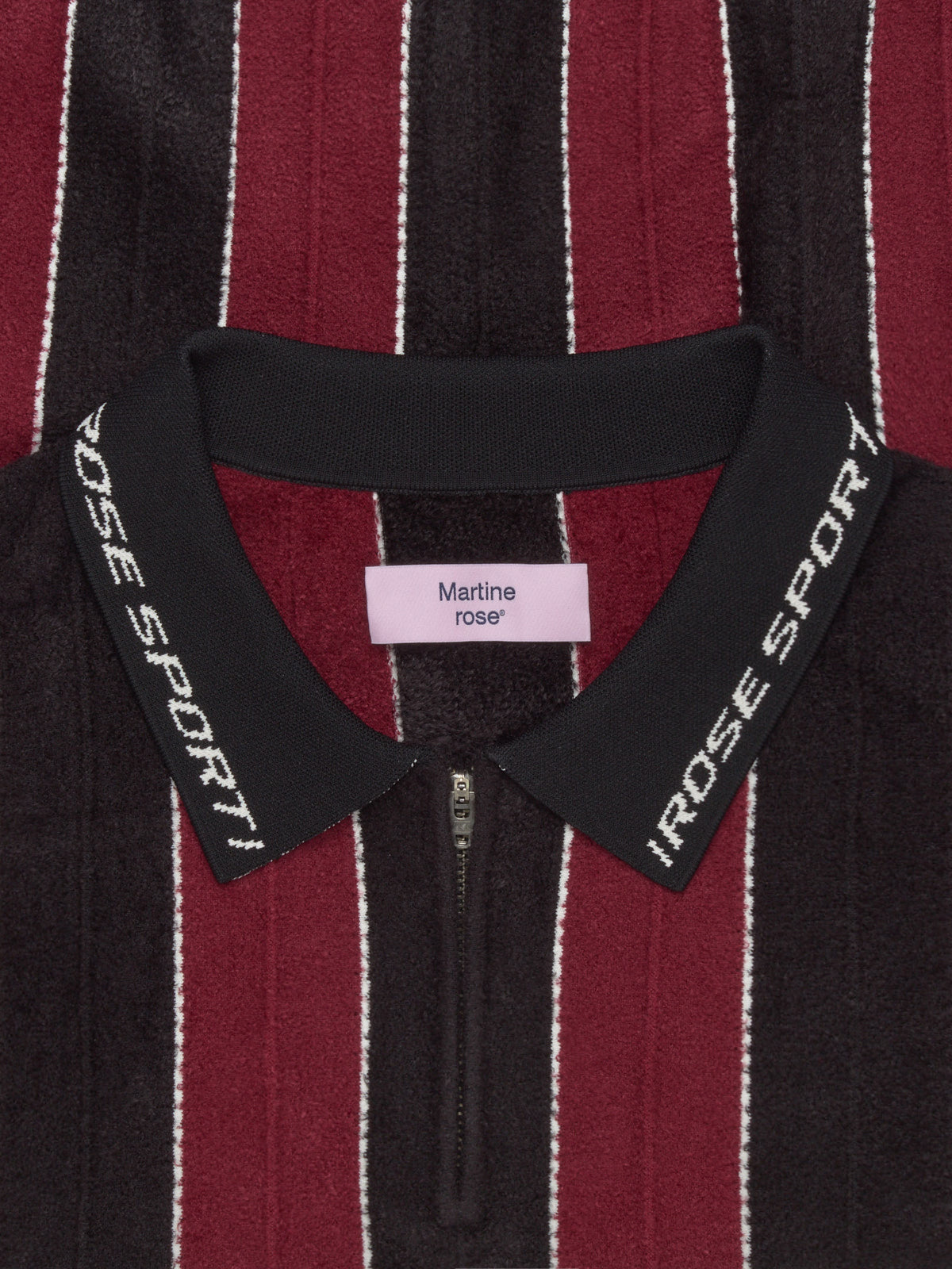 Sporty Logo Polo in Black