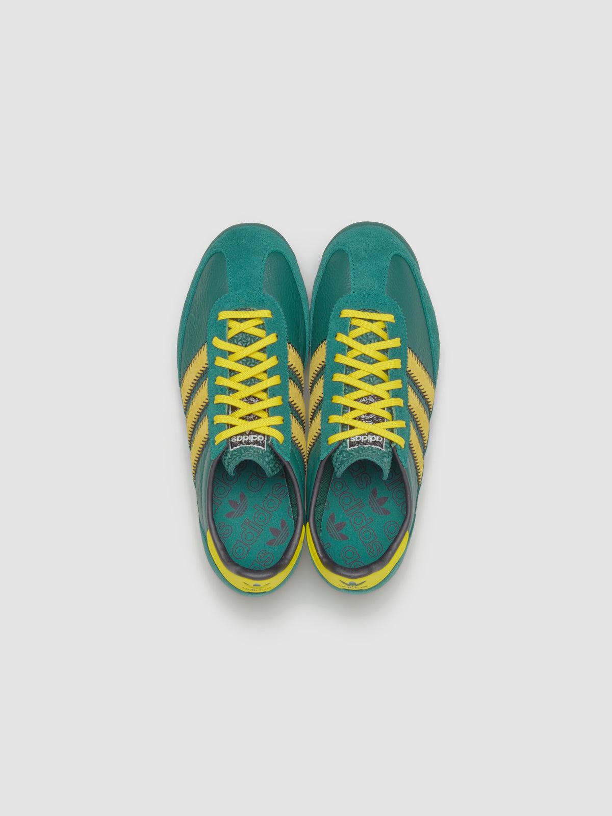WMNS SL 72 OG Sneaker in Collegiate Green & Yellow
