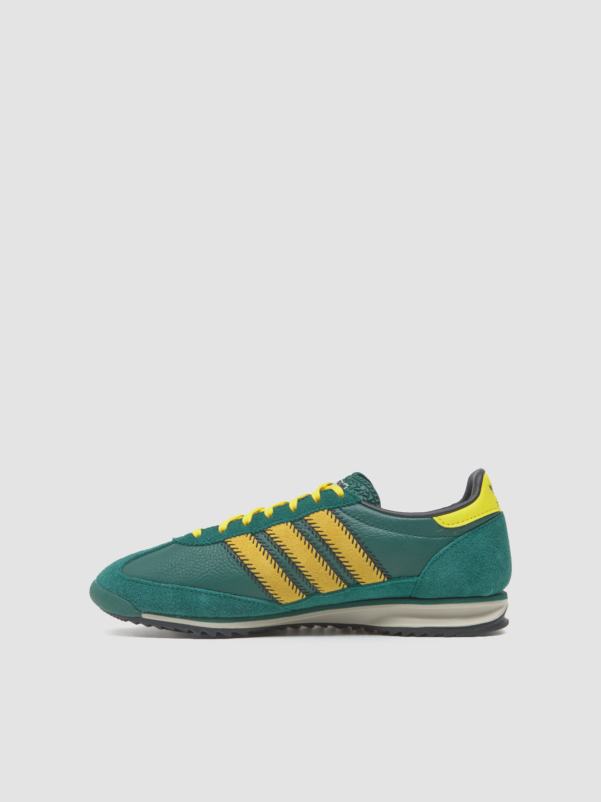 WMNS SL 72 OG Sneaker in Collegiate Green & Yellow