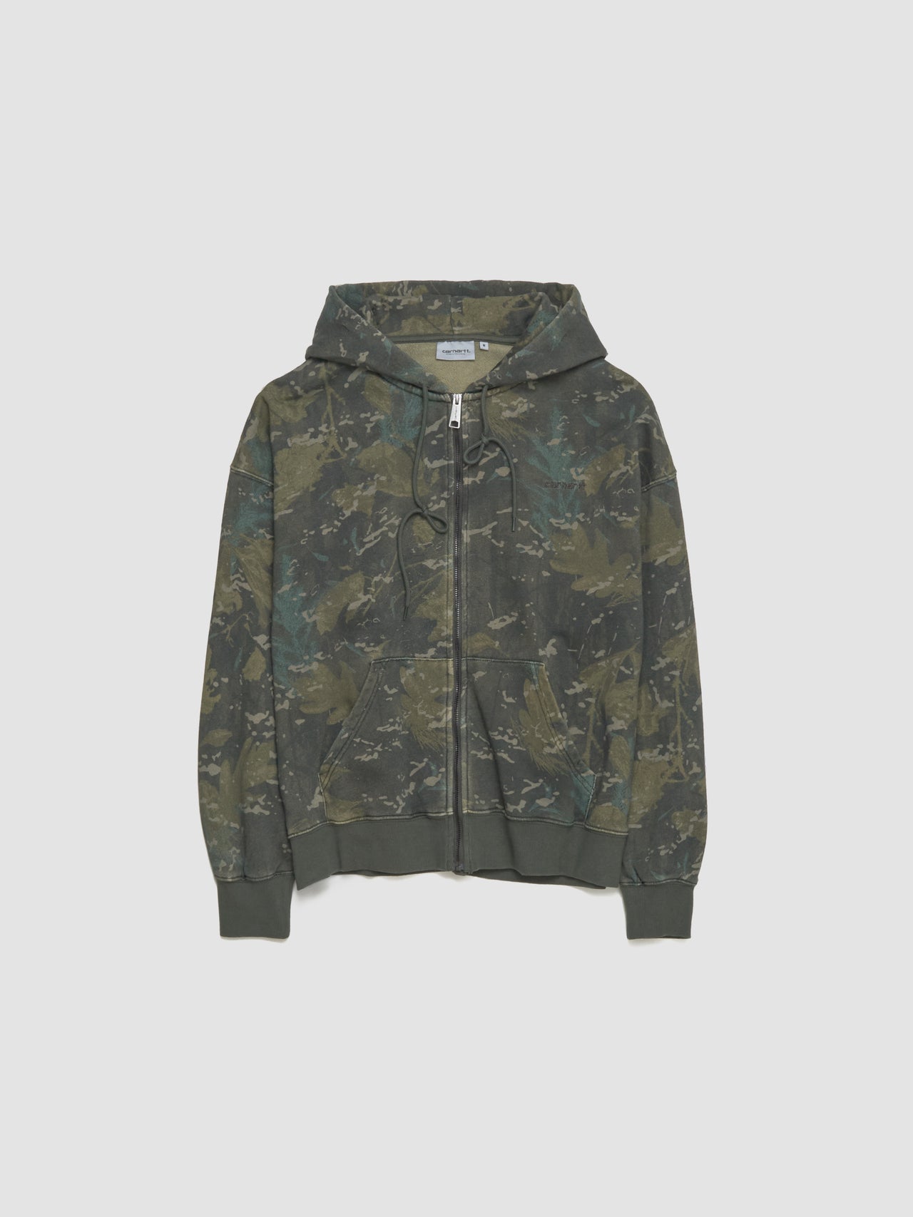 Hooded Benton Sweat Jacket in Camo