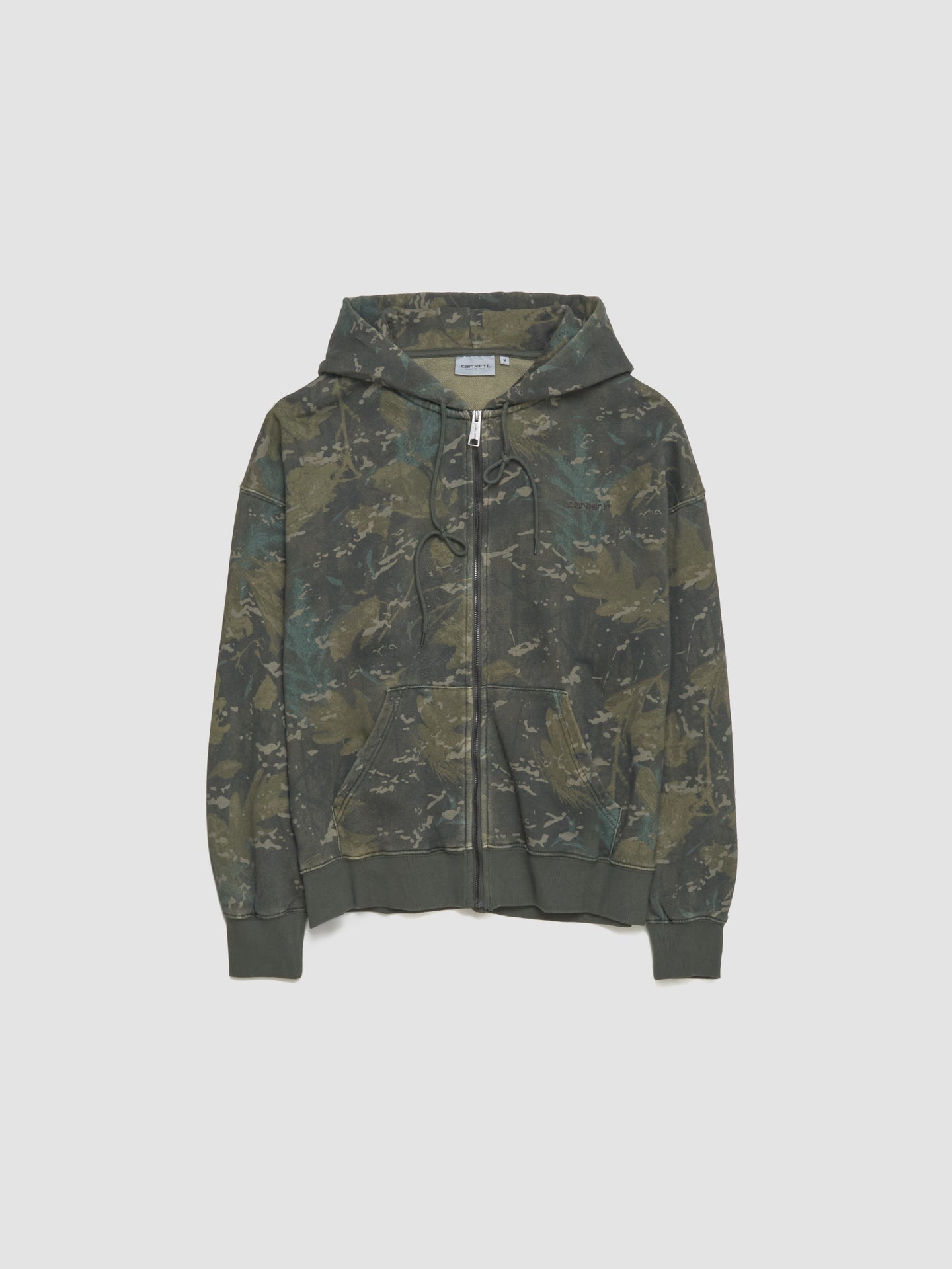 Hooded Benton Sweat Jacket in Camo
