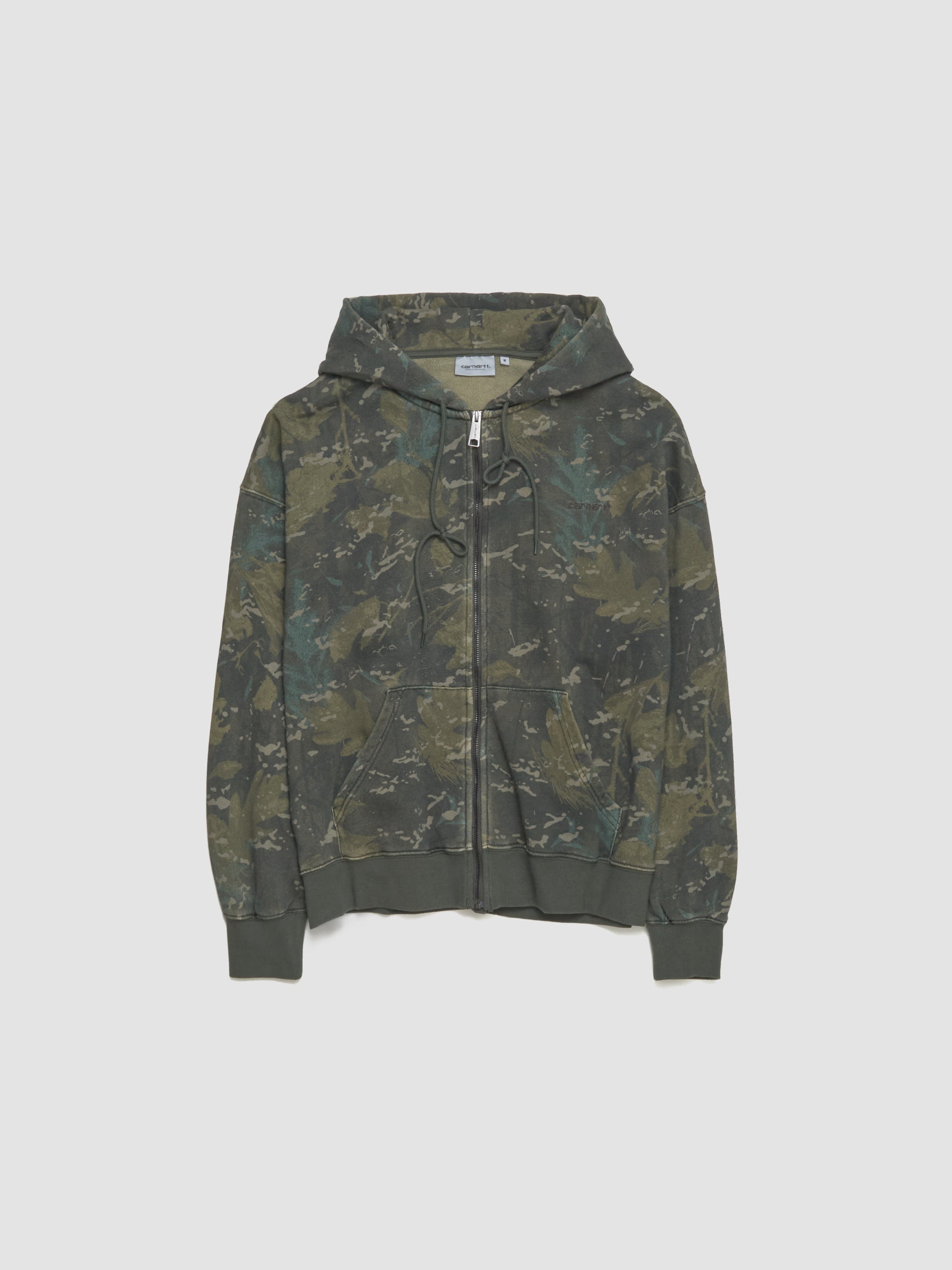 Hooded Benton Sweat Jacket in Camo
