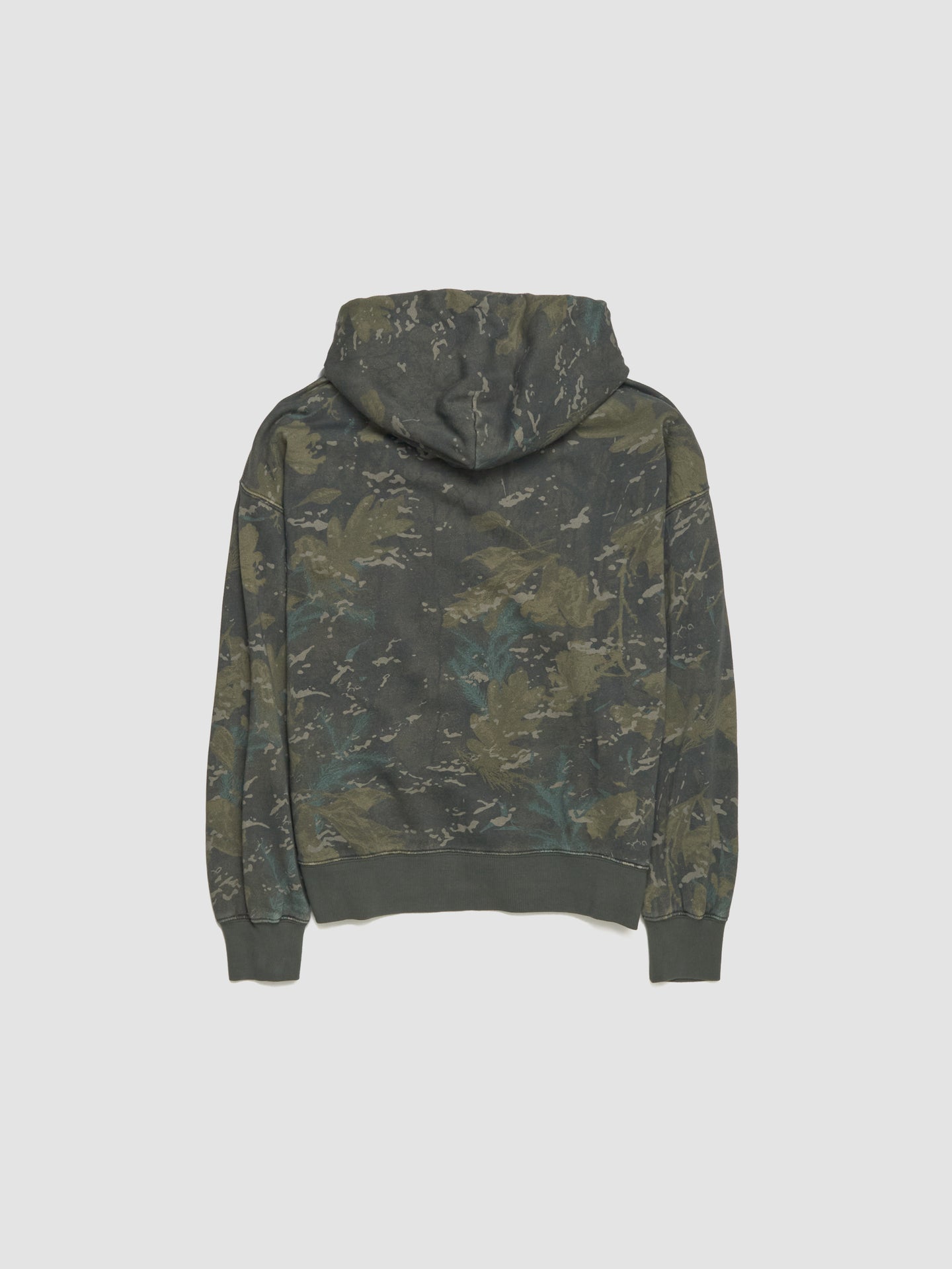 Hooded Benton Sweat Jacket in Camo