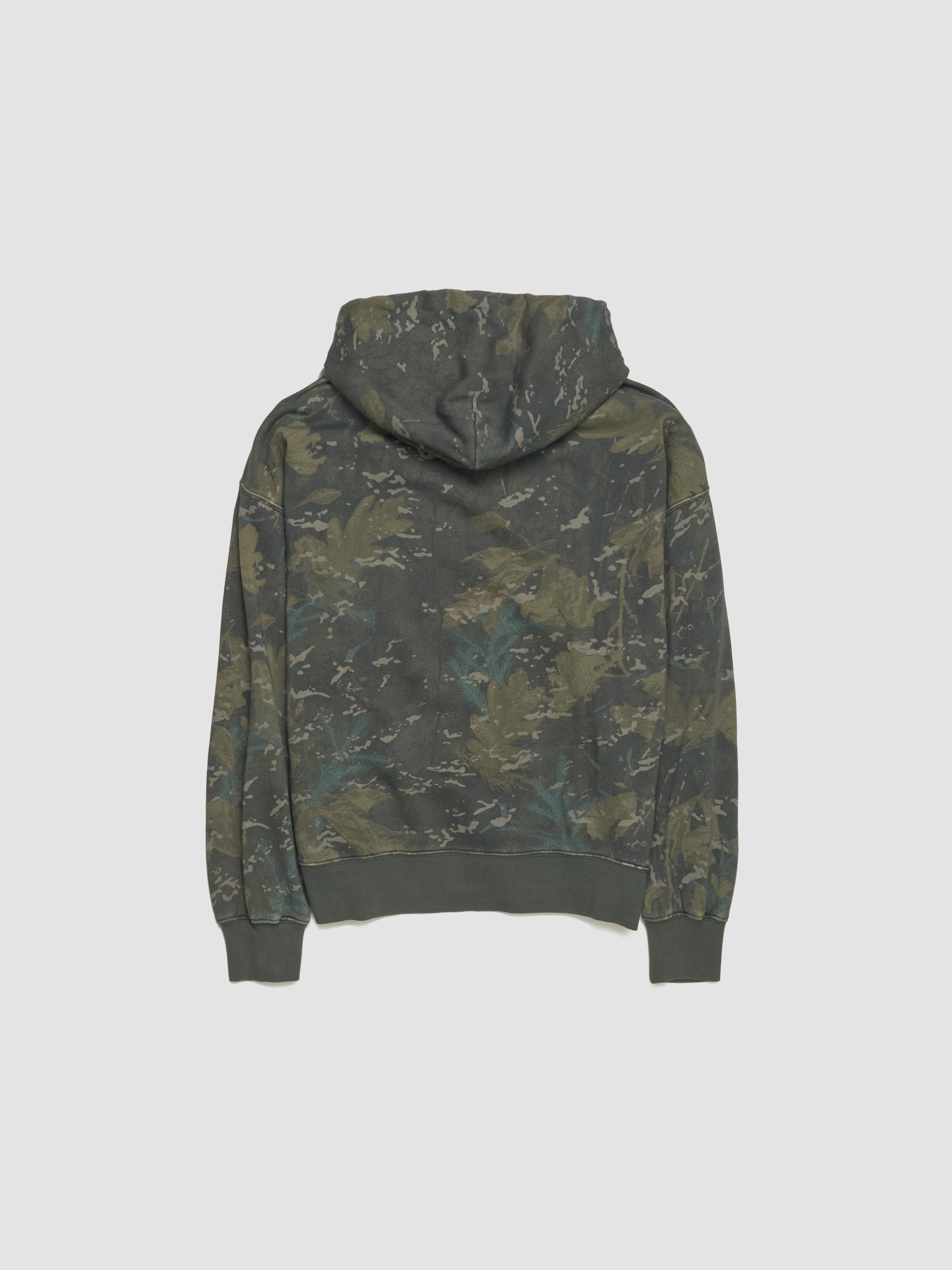 Hooded Benton Sweat Jacket in Camo