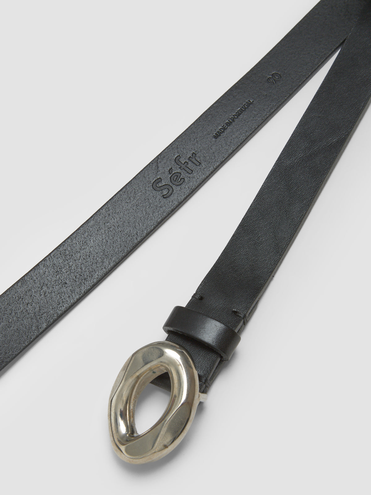 Colt Belt in Eye Buckle Silver