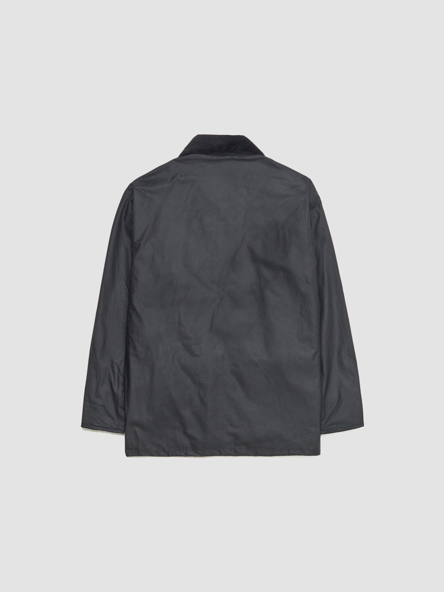 Waxed Ripstop Leisure Jacket in Black